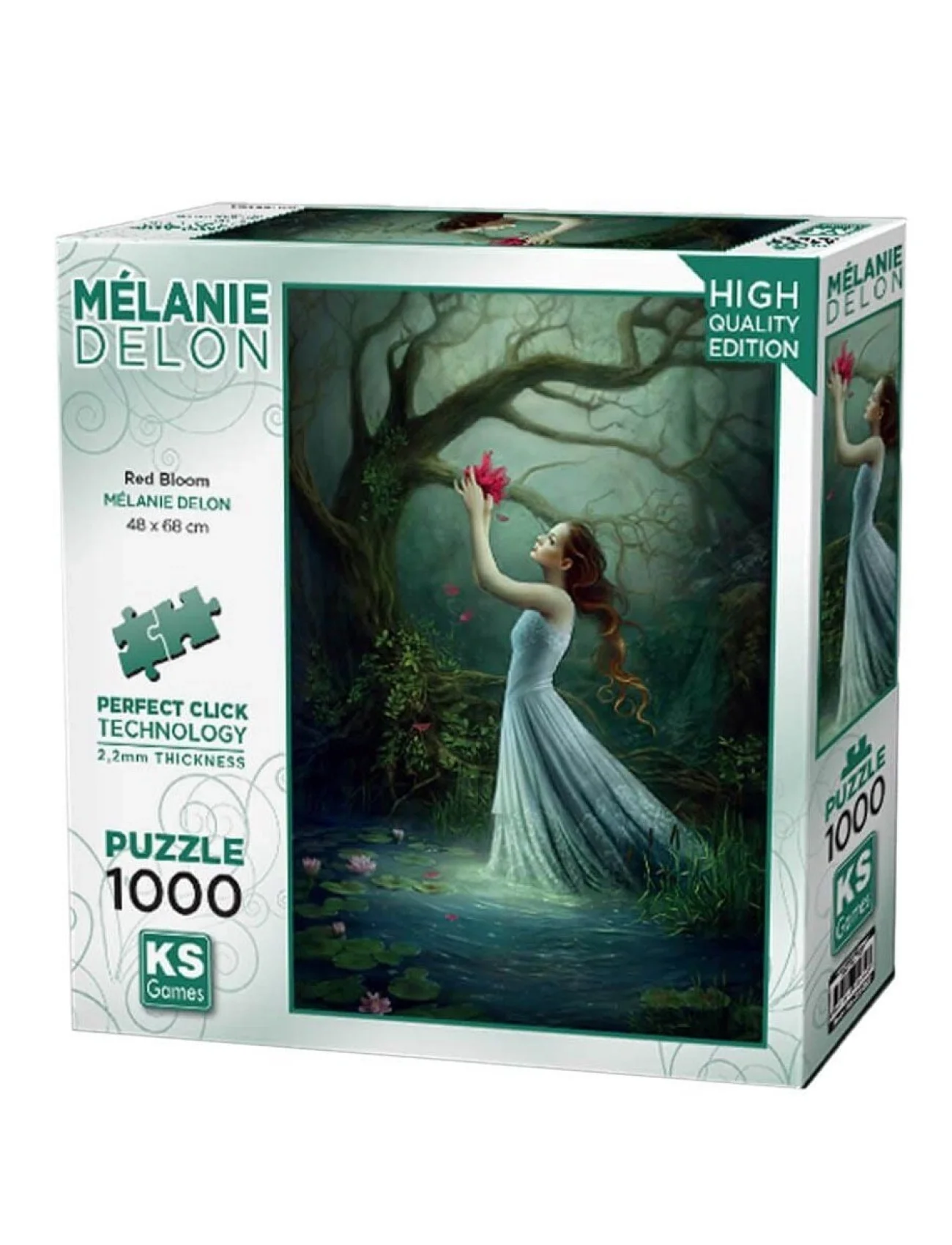 20682 Red Bloom 1000 Parça Puzzle -KS Puzzle