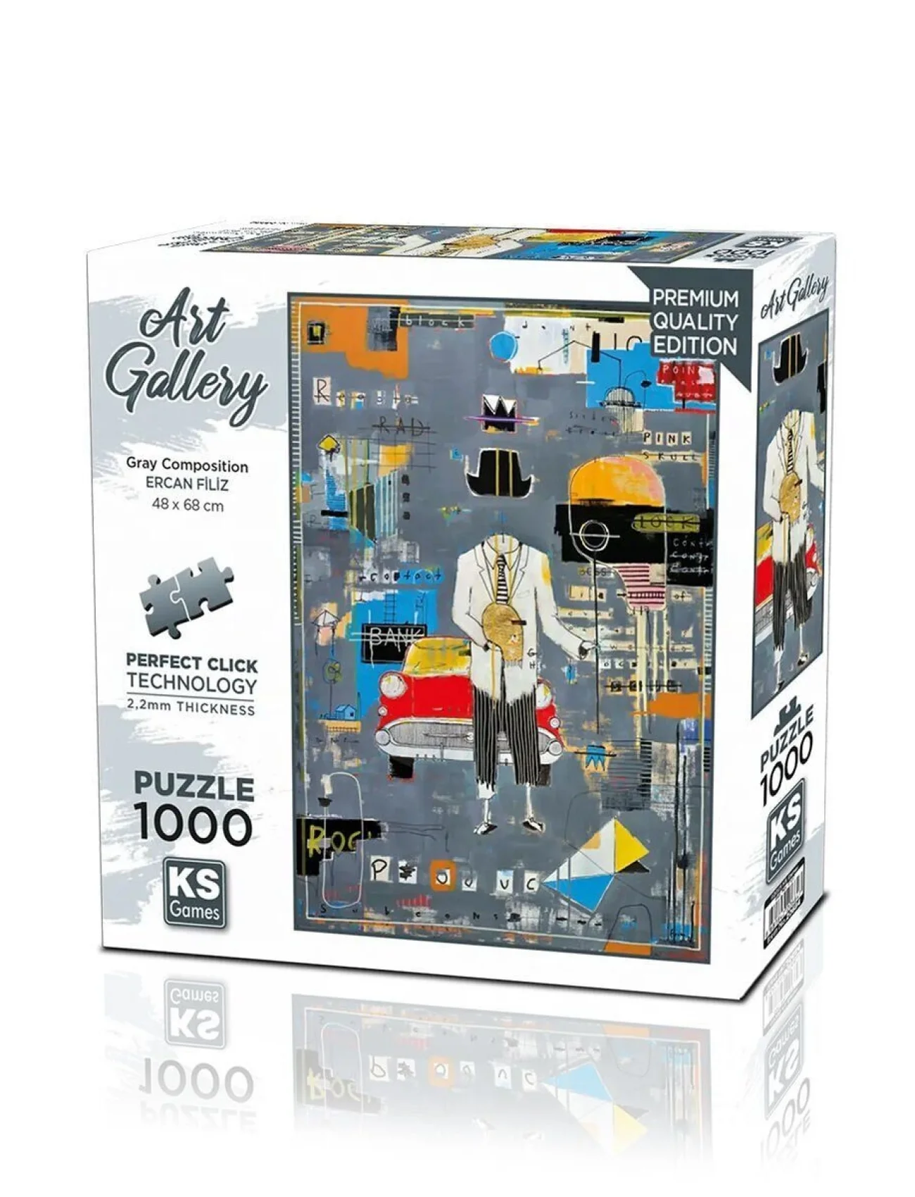 20684 PUZZLE 1000 Gray Composition