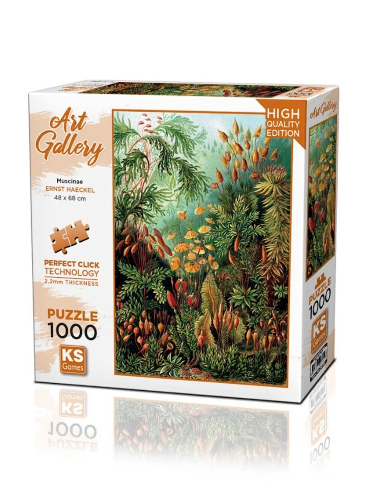 20702 Muscinae 1000 Parça Puzzle -KS Puzzle