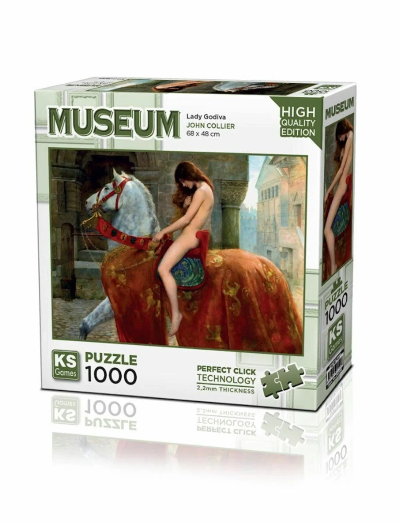 20706 Lady Godiva 1000 Parça Puzzle -KS Puzzle