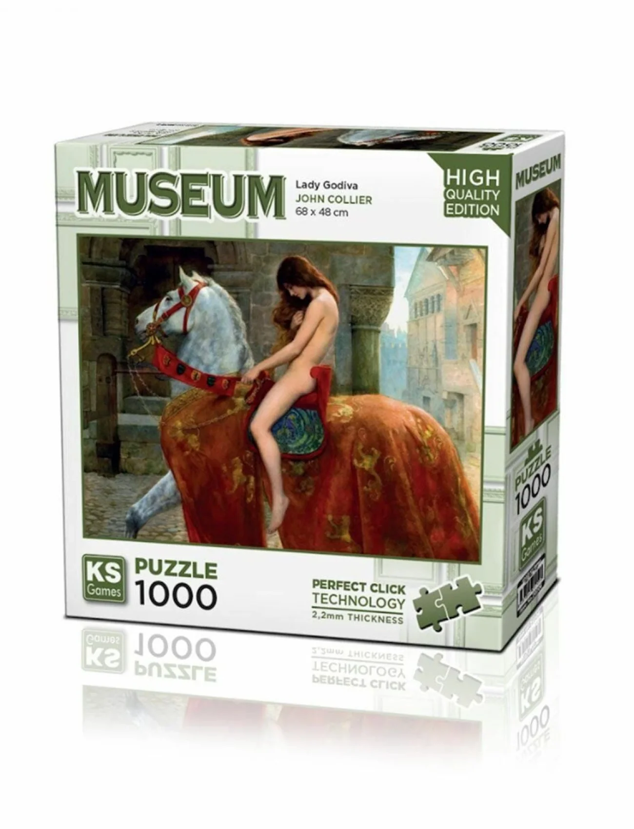 20706 Lady Godiva 1000 Parça Puzzle -KS Puzzle