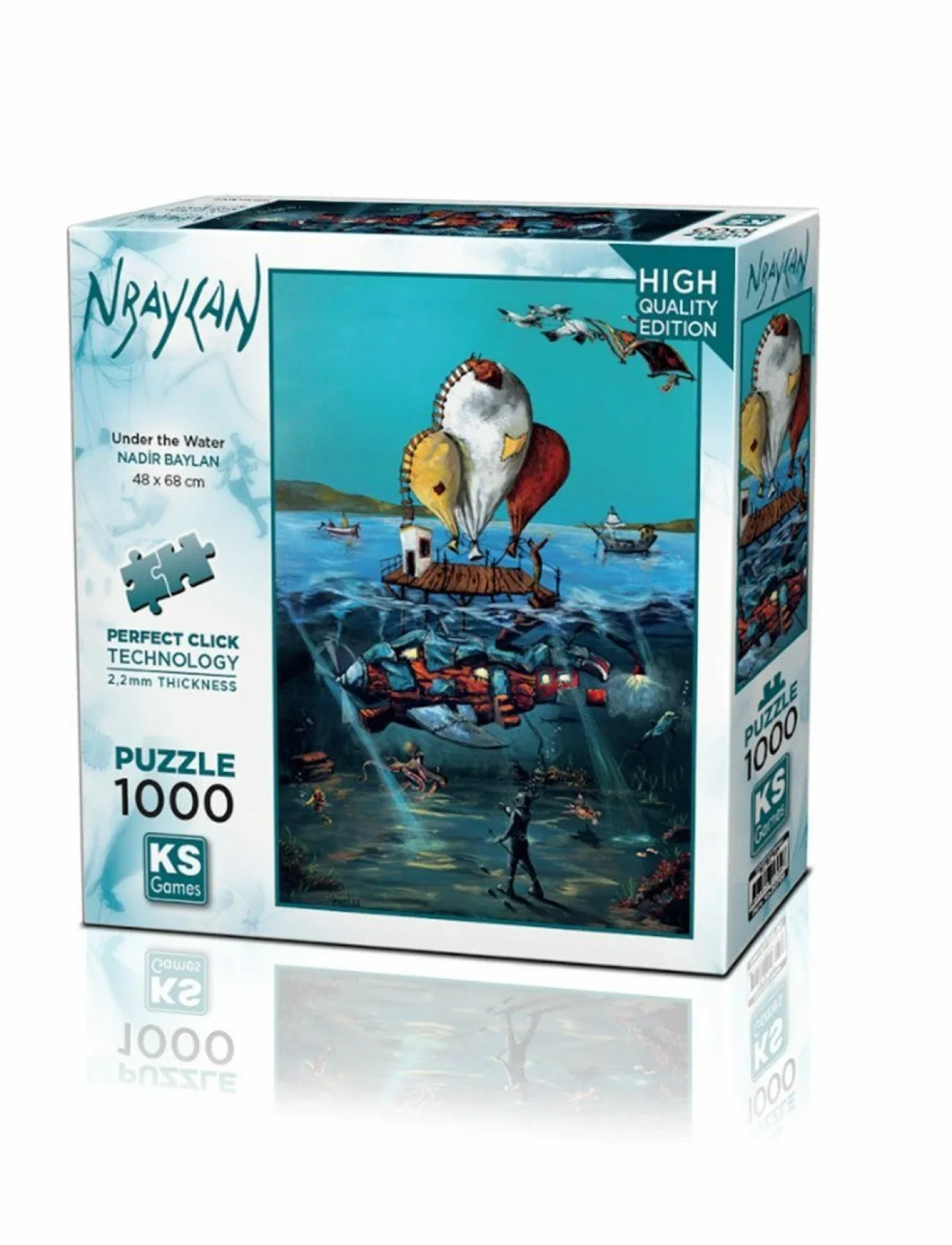 20709 Under The Water 1000 Parça Puzzle -KS Puzzle