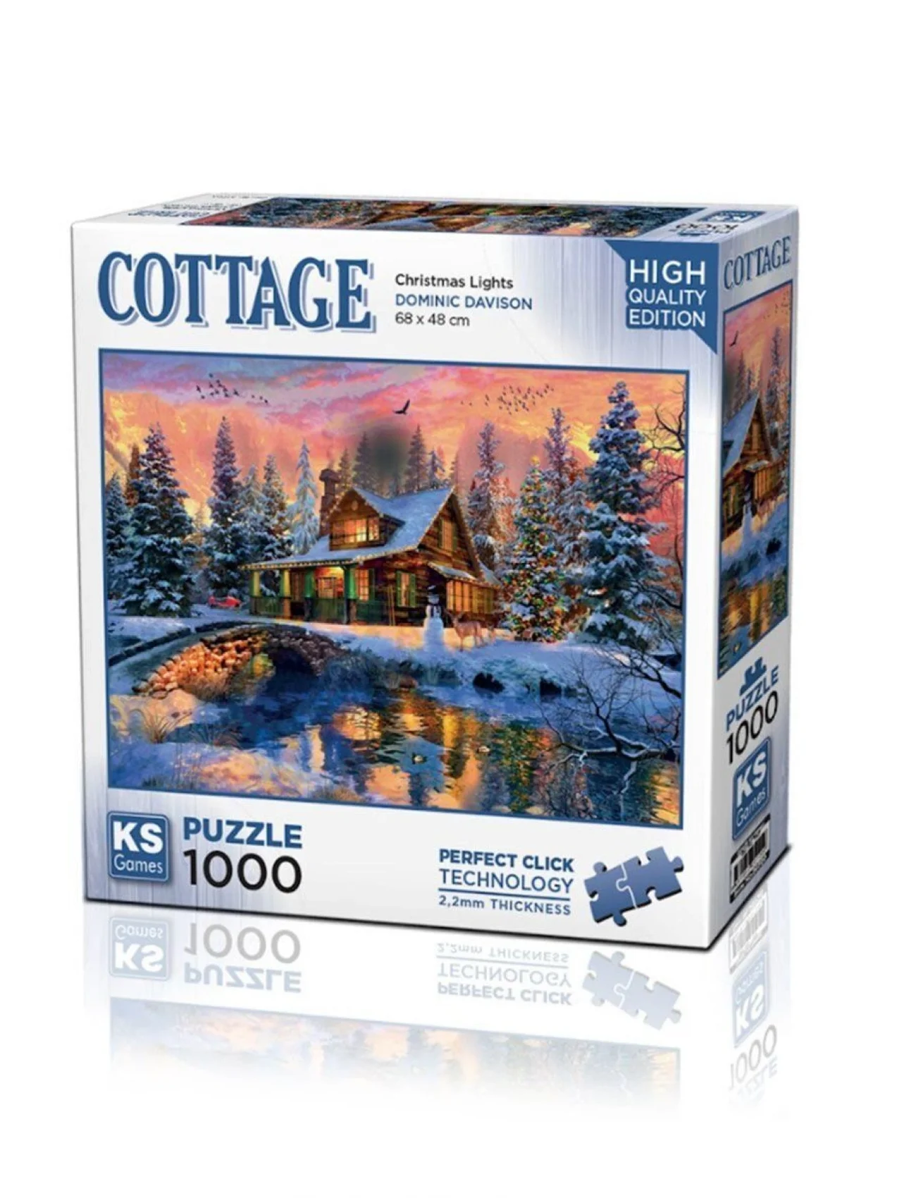 20720 Christmas Lights 1000 Parça Puzzle -KS Puzzle