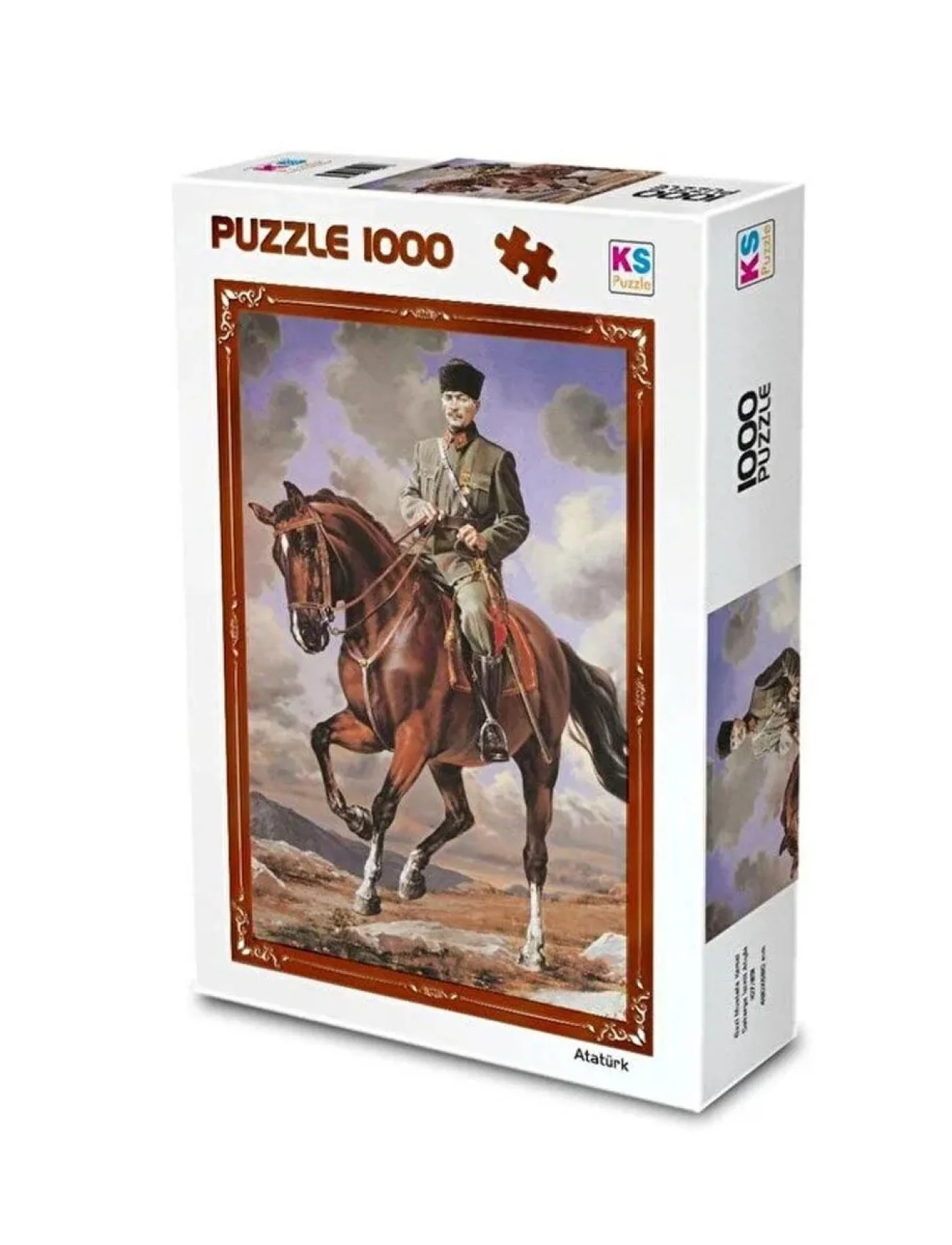 20726  Gazi Mustafa Kemal Sakarya Adlı Atıyla 1000 Parça Puzzle -KS Puzzle