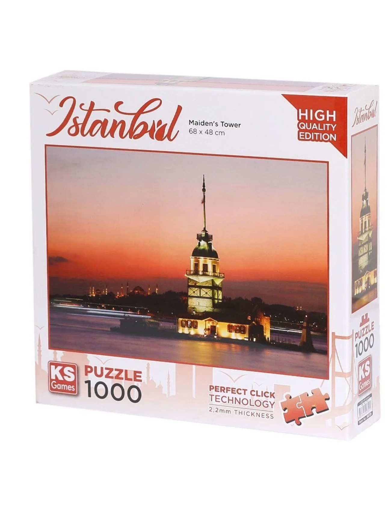 20729 Kız Kulesi Gün Batımı 1000 Parça Puzzle -KS Puzzle