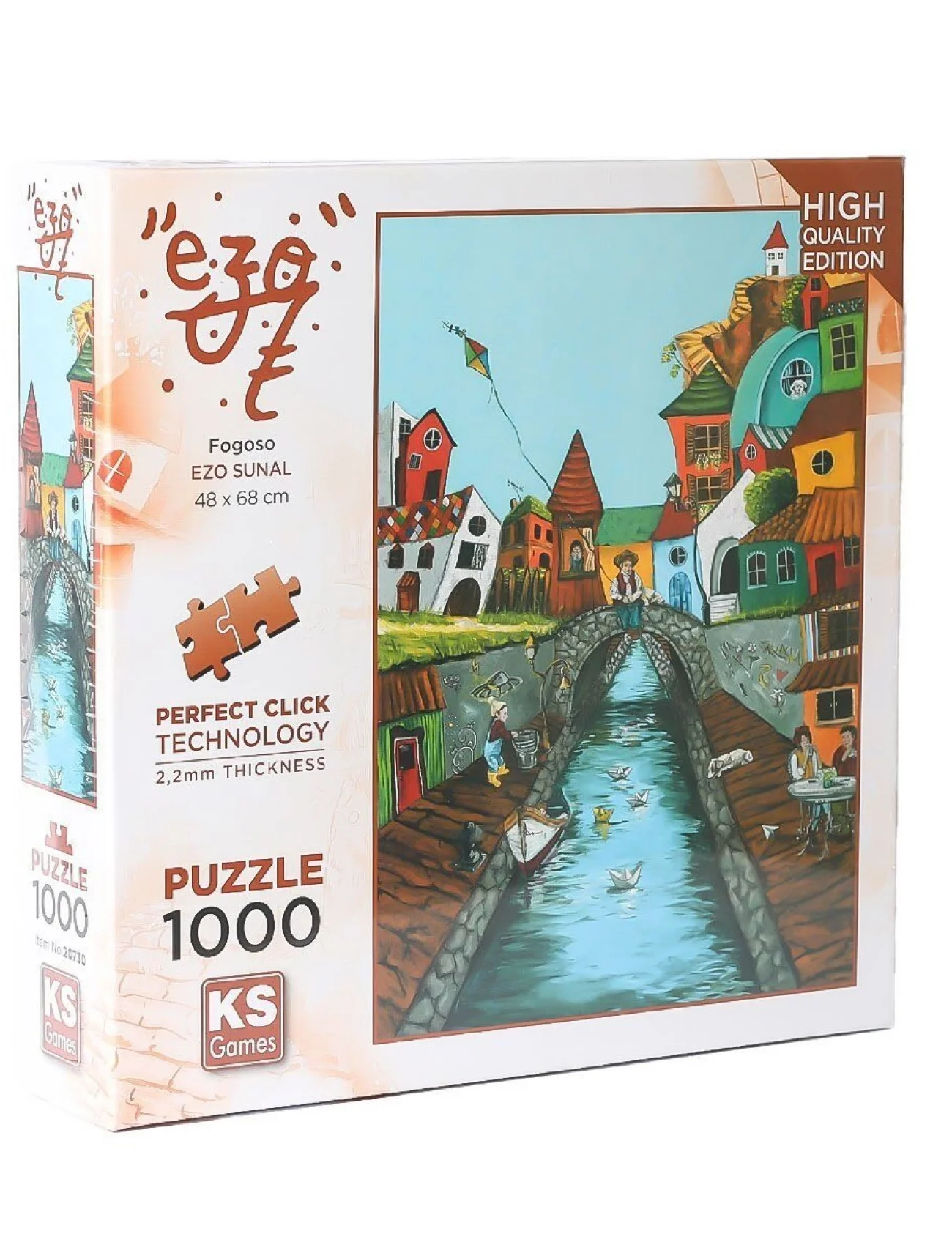 20730 Fogoso -Ezo Sunal 1000 Parça Puzzle -KS Puzzle