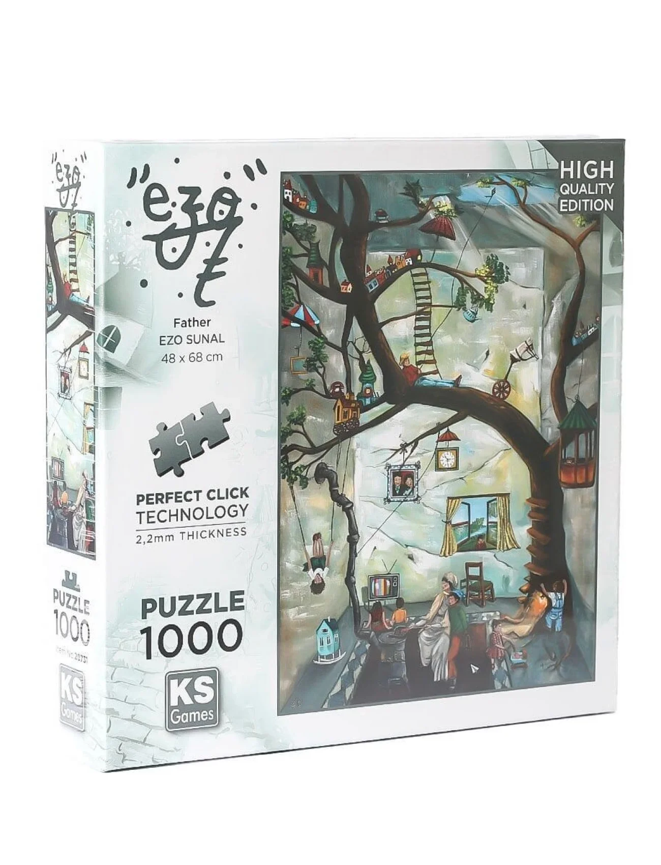 20731 Father-Ezo Sunal 1000 Parça Puzzle -KS Puzzle
