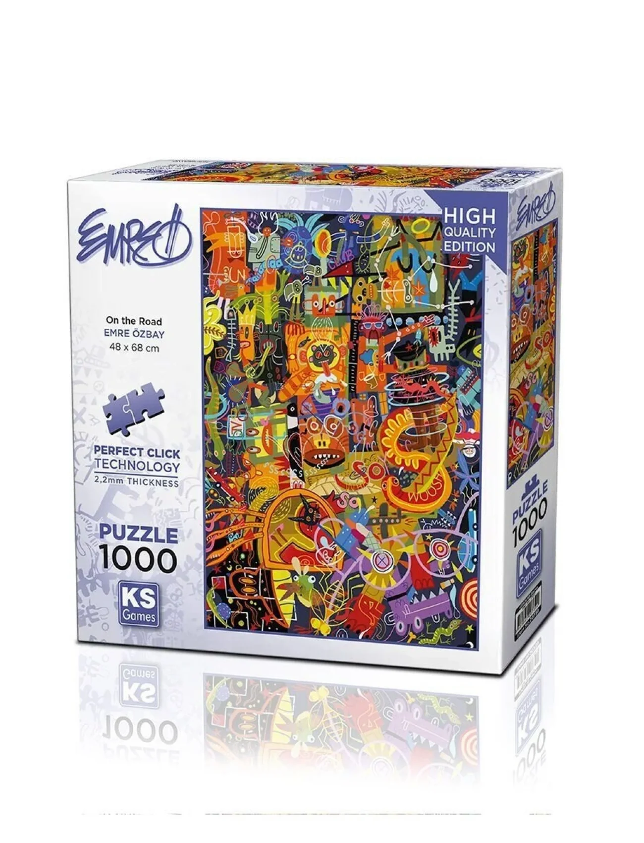 20739 PUZZLE 1000 ON THE ROAD