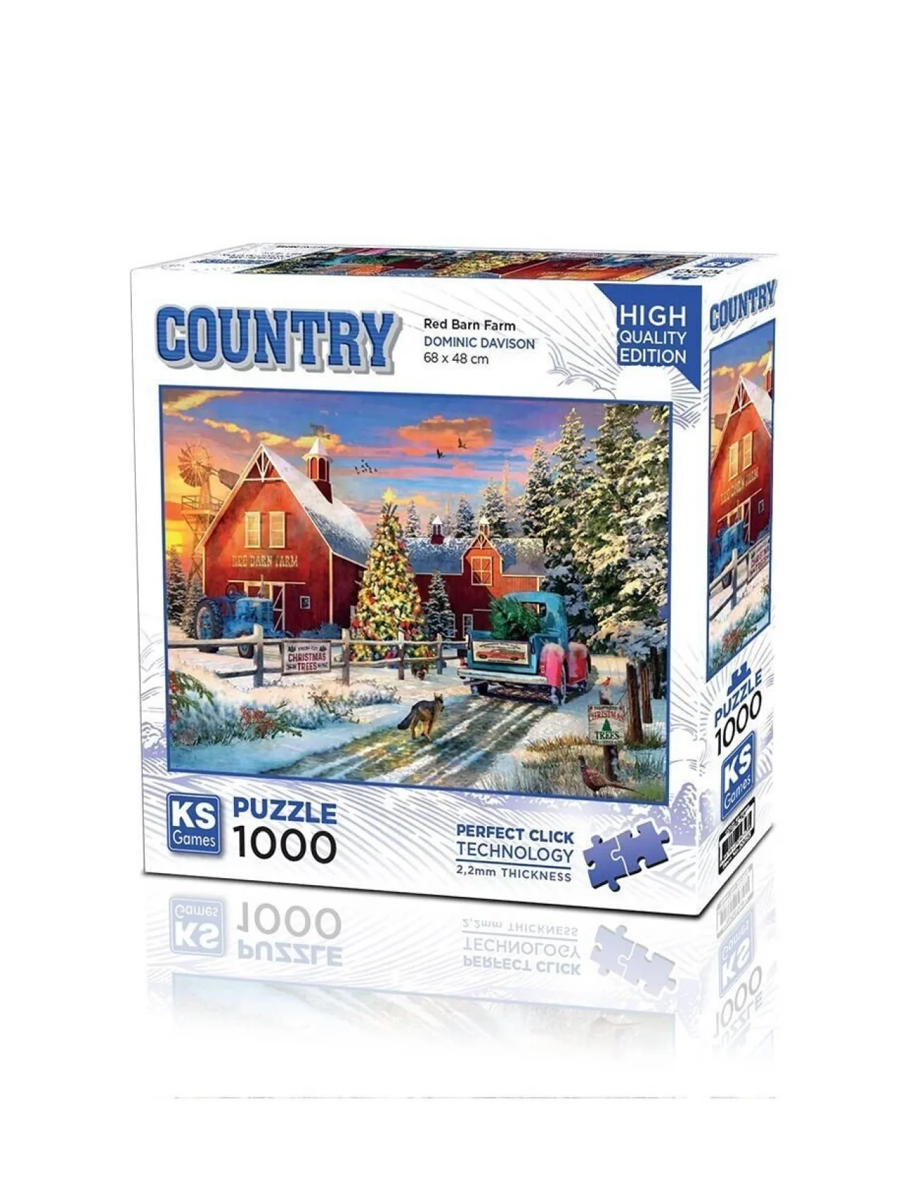 20753 PUZZLE 1000 Red Barn Farm
