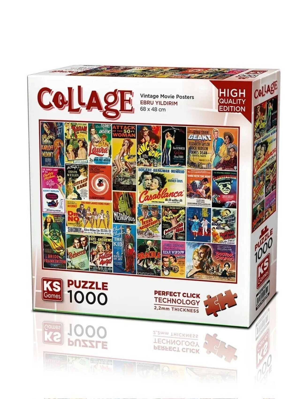 20759 PUZLE 1000 VİNTAGE MOVİE POSTERS