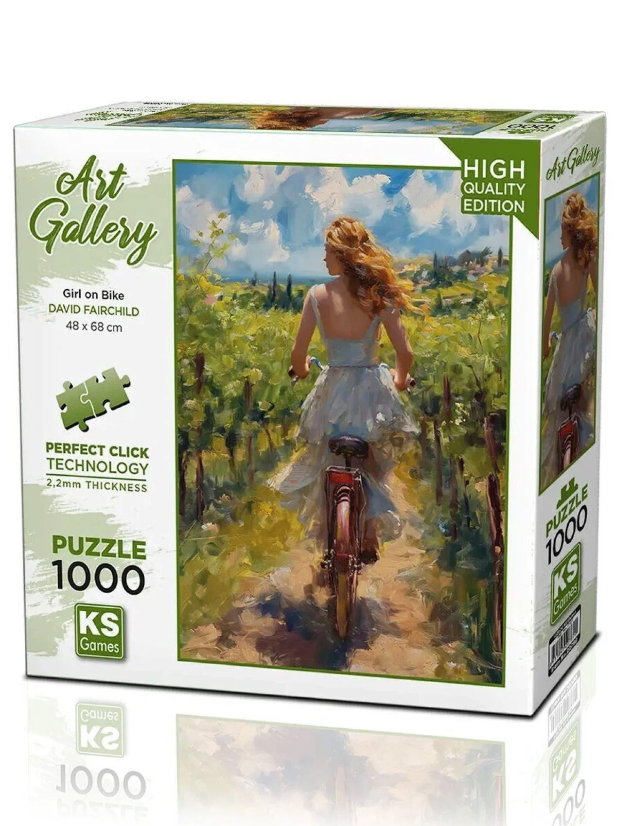 20789 PUZZLE 1000 GİRL ON BİKE