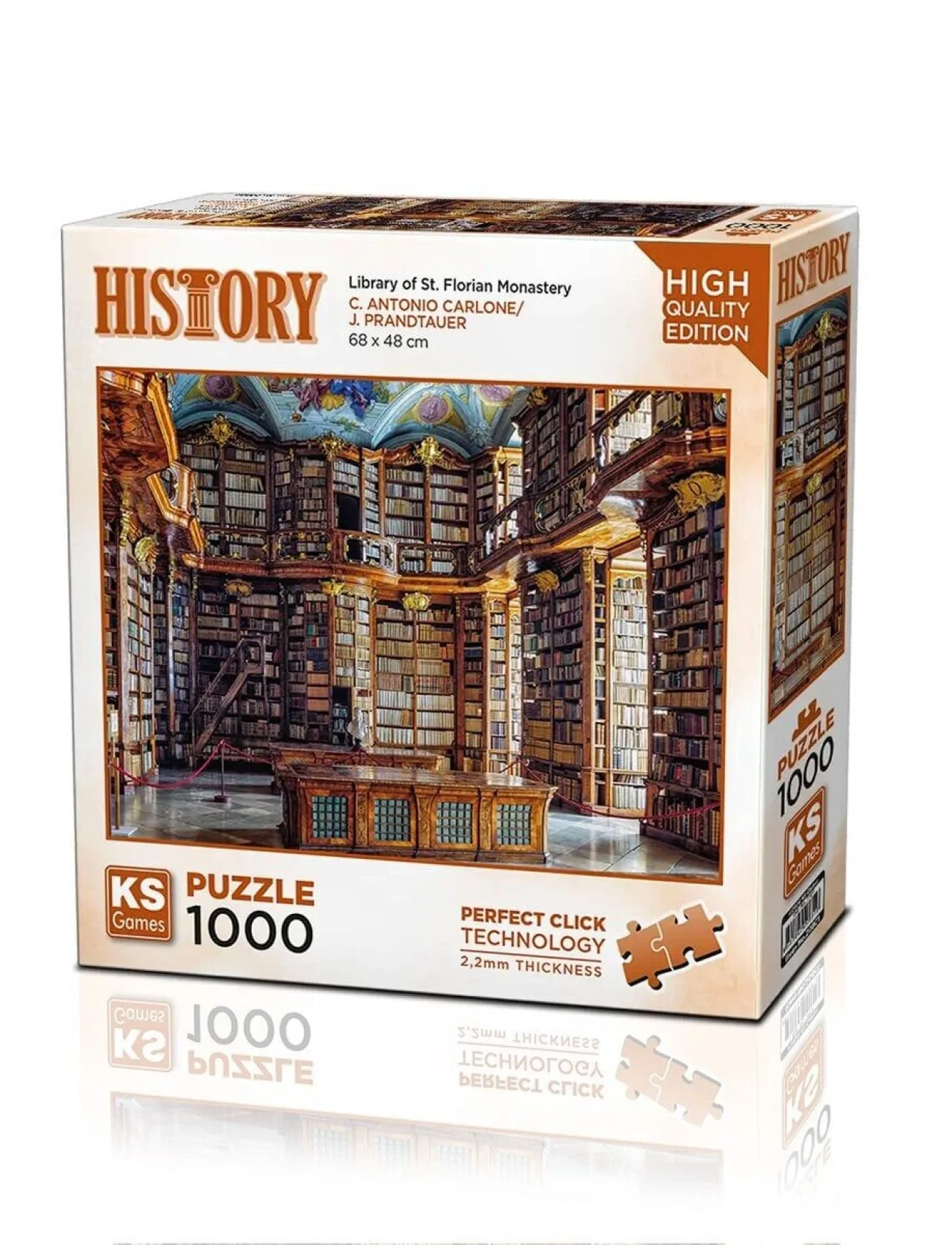 20801 PUZZLE 1000 LİBRARY OF ST.FLORİAN MONASTERY