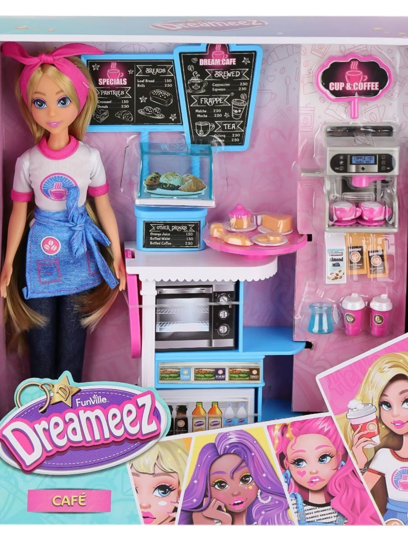 2081002 Dreameez Bebek ve Cafe Oyun Seti -Sunman