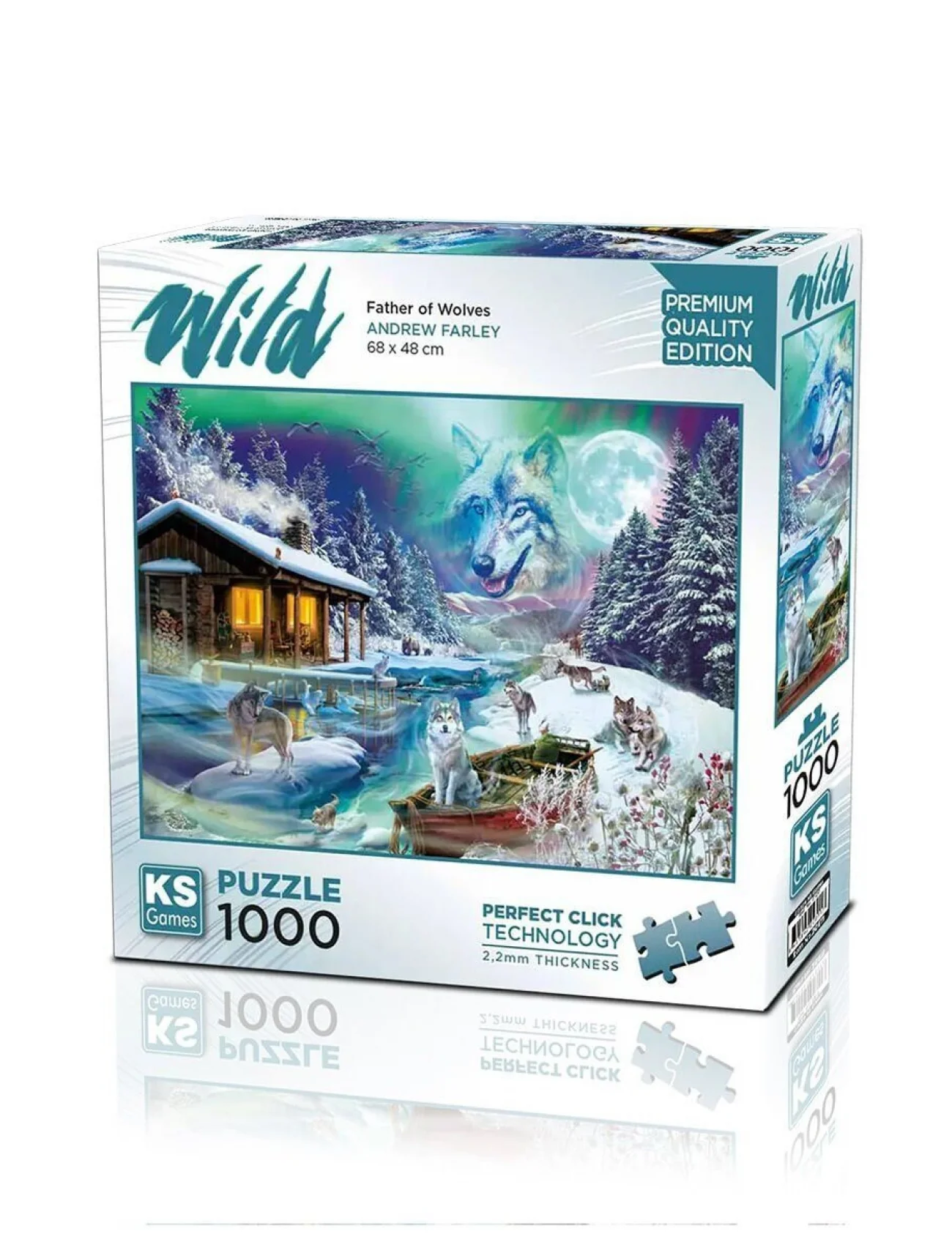 20811 PUZZLE 1000 FATHER OF WOLVES