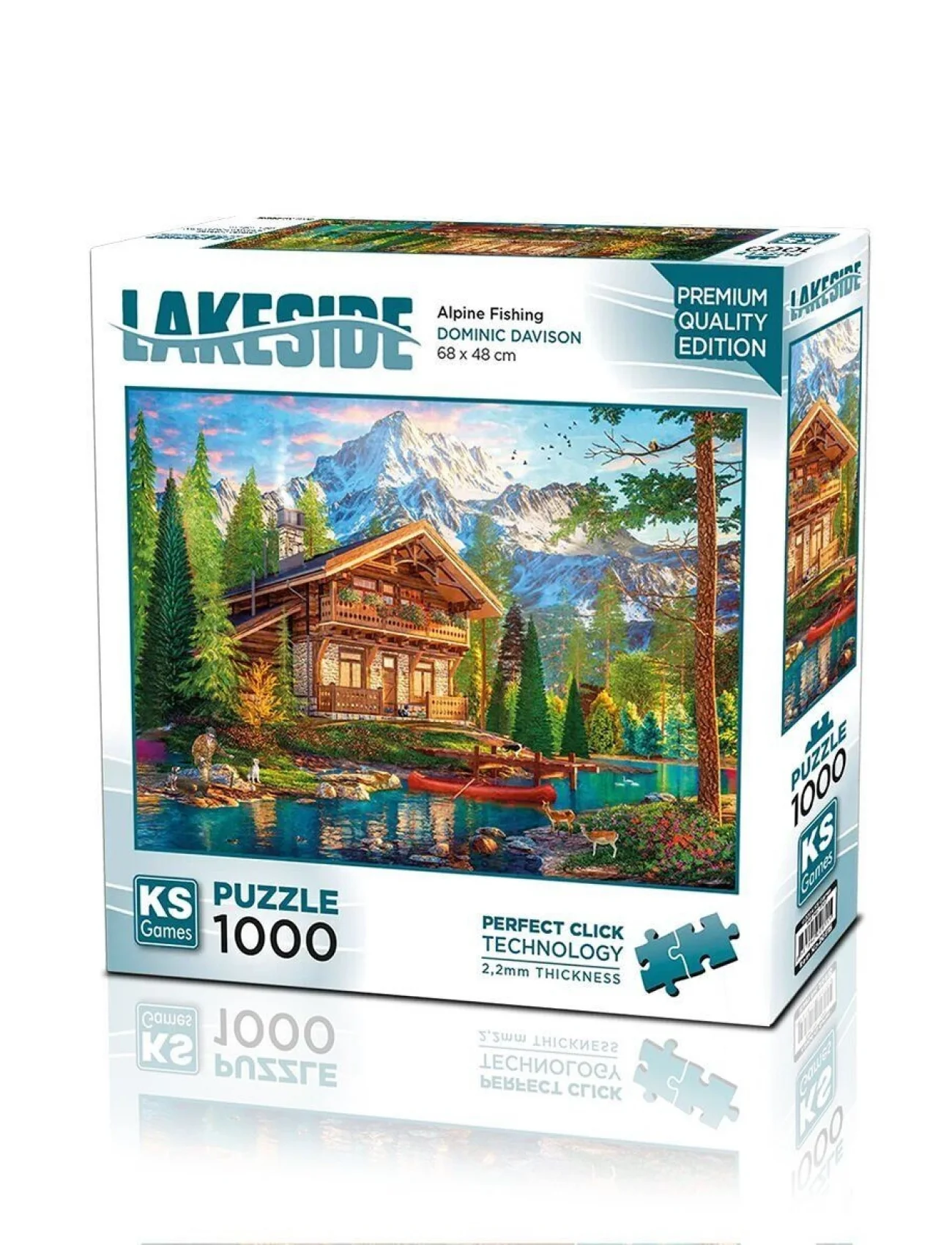 20815 PUZZLE 1000 Alpine Fishing
