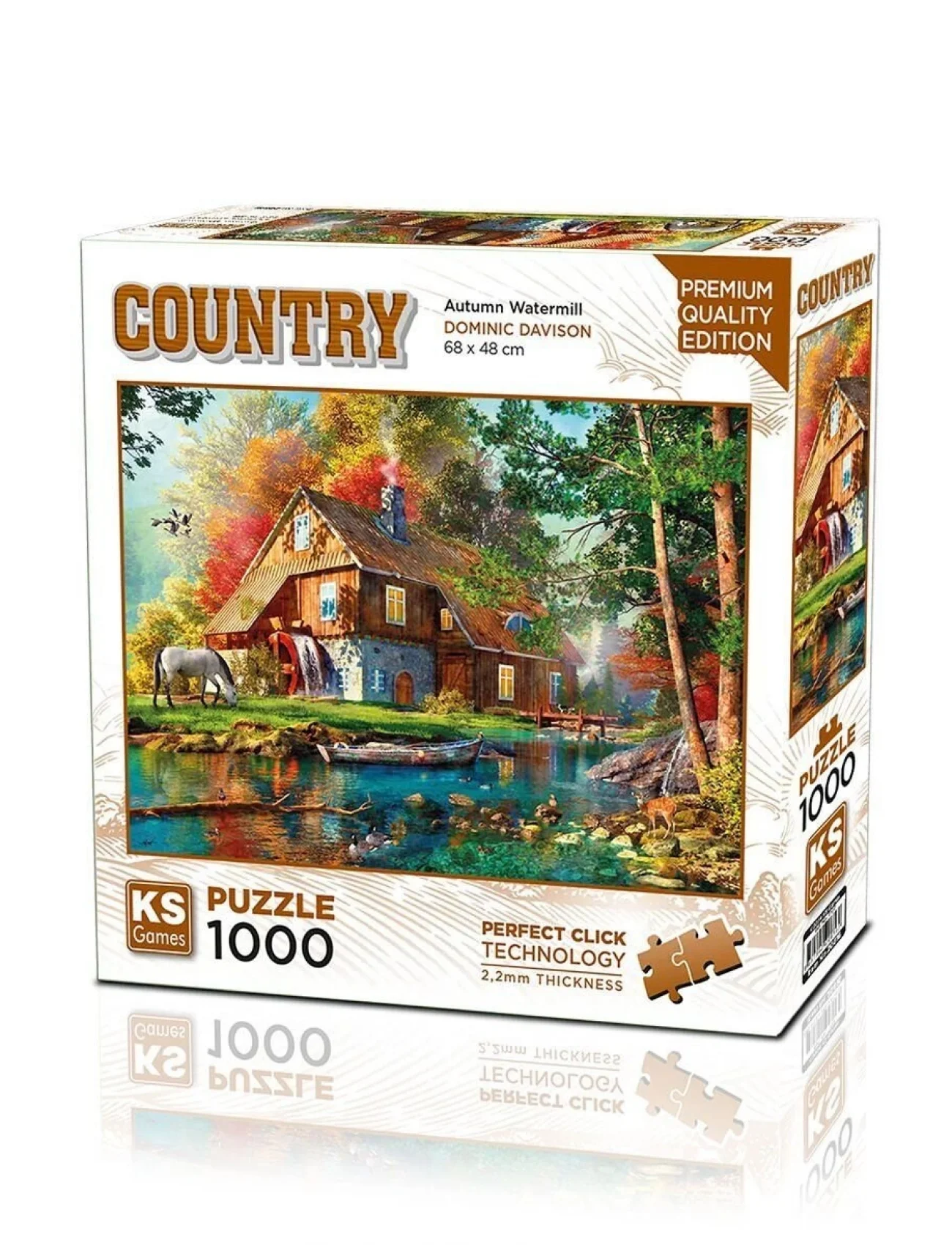 20816 PUZZLE 1000 Autumn Watermill