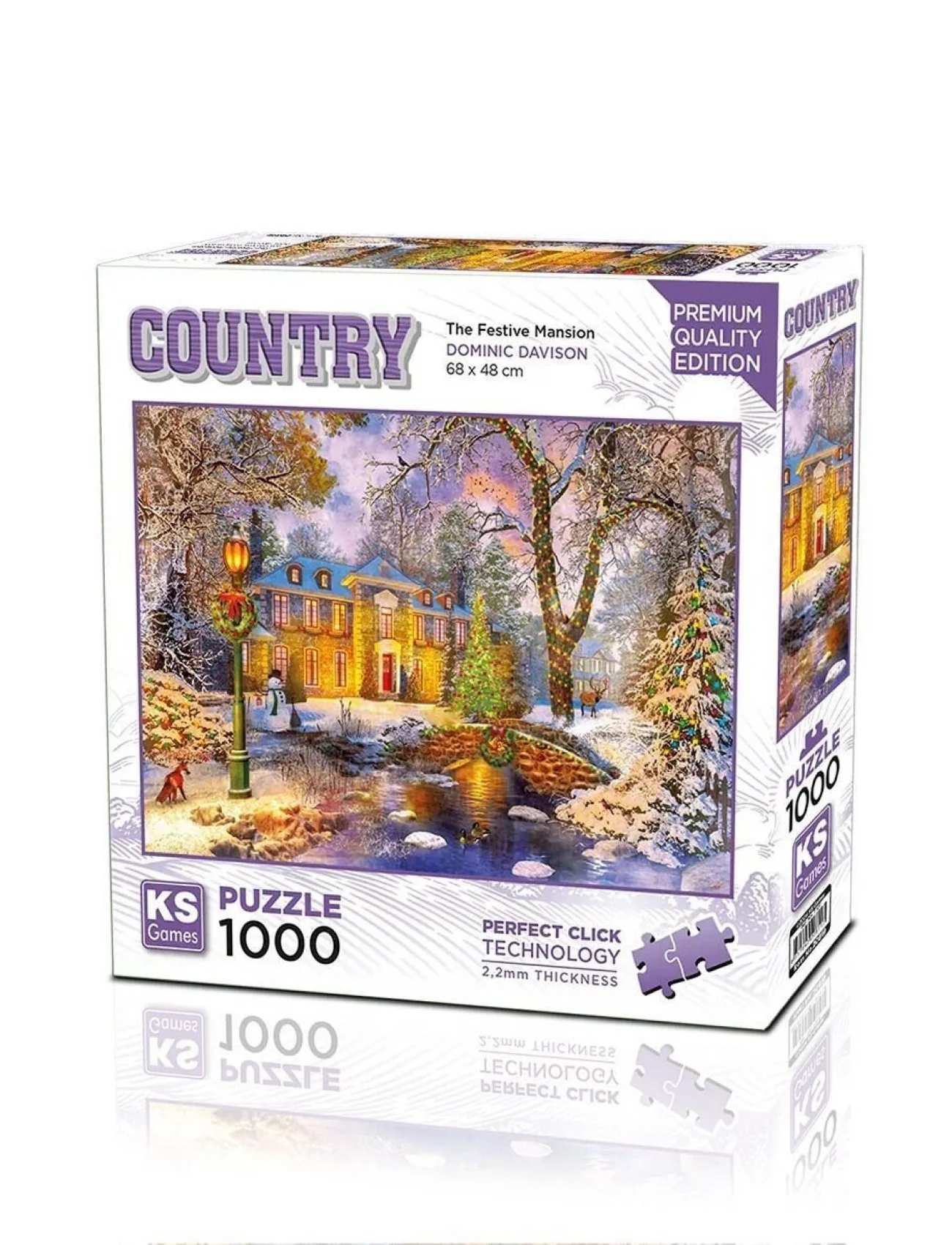 20819 PUZZLE 1000 The Festive Mansion