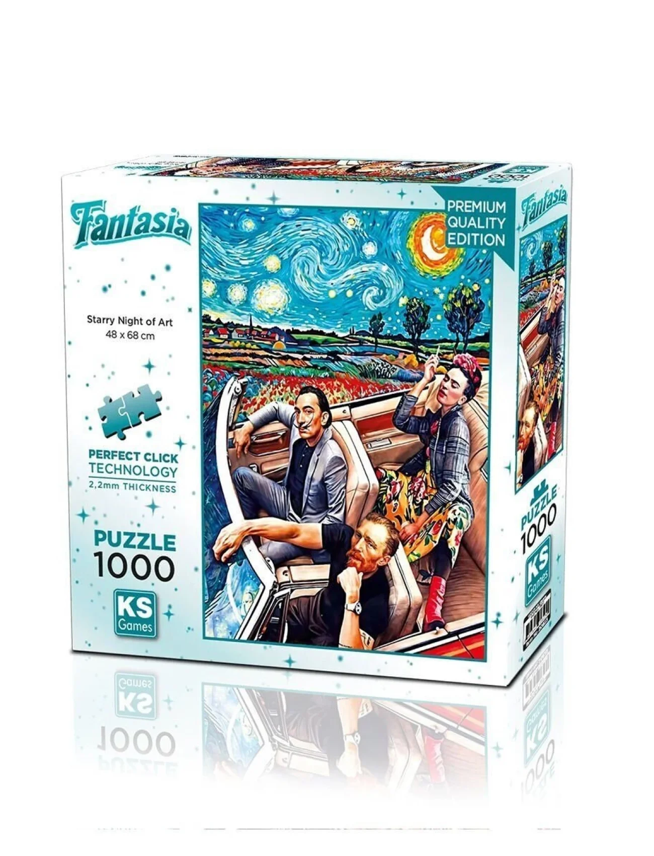 20823 PUZZLE 1000 Starry Night of Art