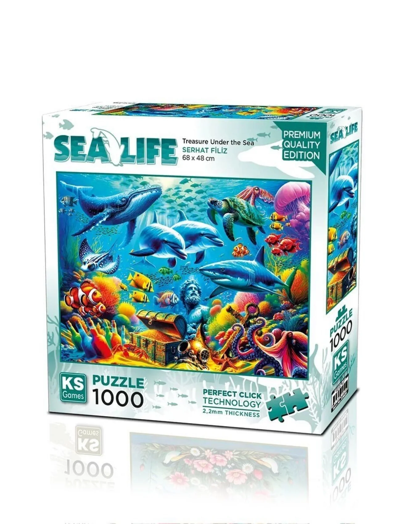 20825 PUZZLE 1000 Treasure Under the Sea