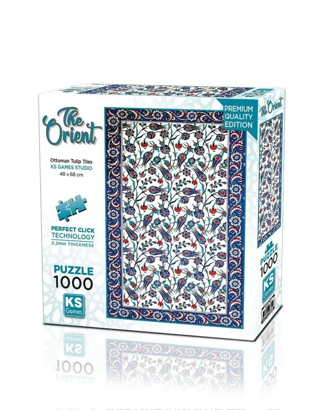 20844 PUZZLE 1000 Ottoman Tulip Tiles