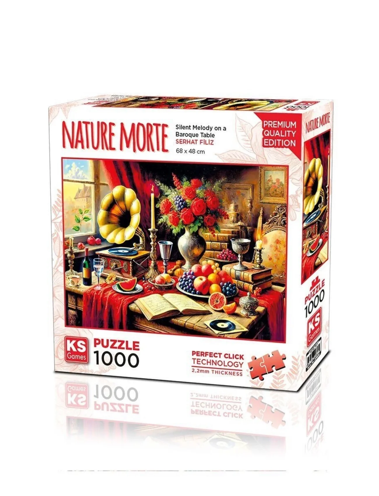 20846 PUZZLE 1000 Silent Melody on a Baroque Table