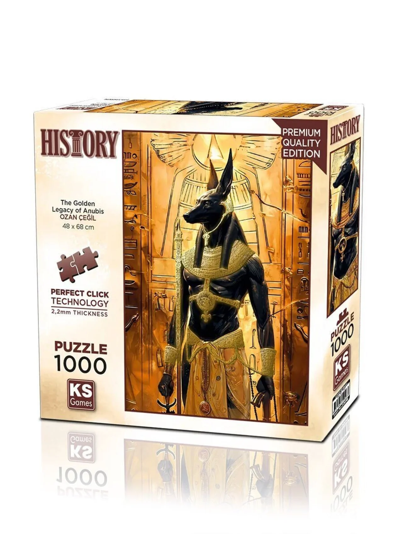20848 PUZZLE 1000 The Golden Legacy of Anubis