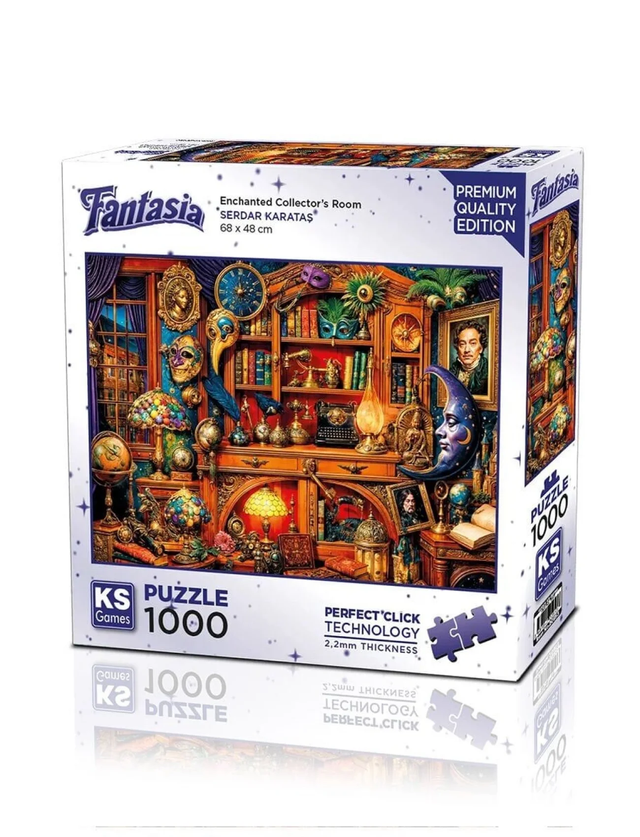 20853 PUZZLE 1000 ENCHANTED COLLERTORS ROOM
