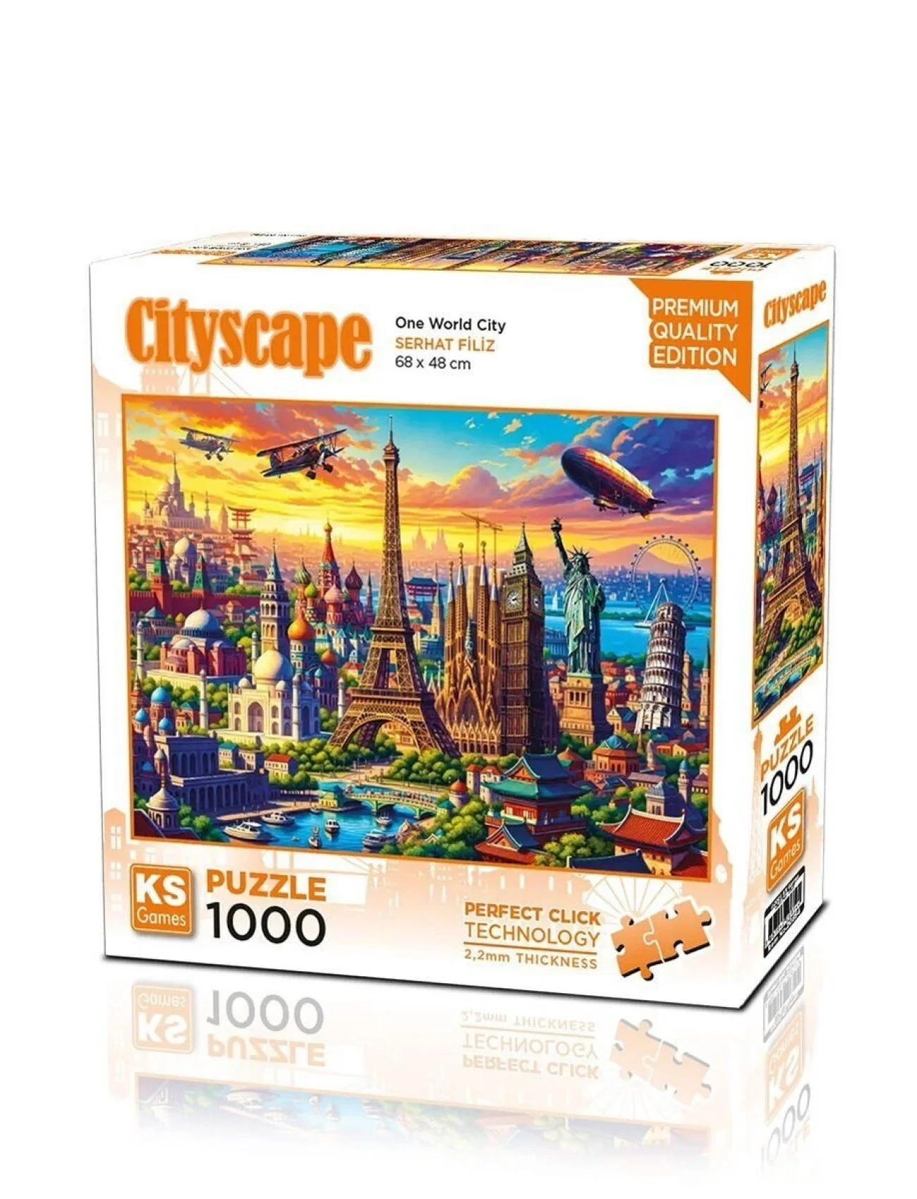 20854 PUZZLE 1000 One World City