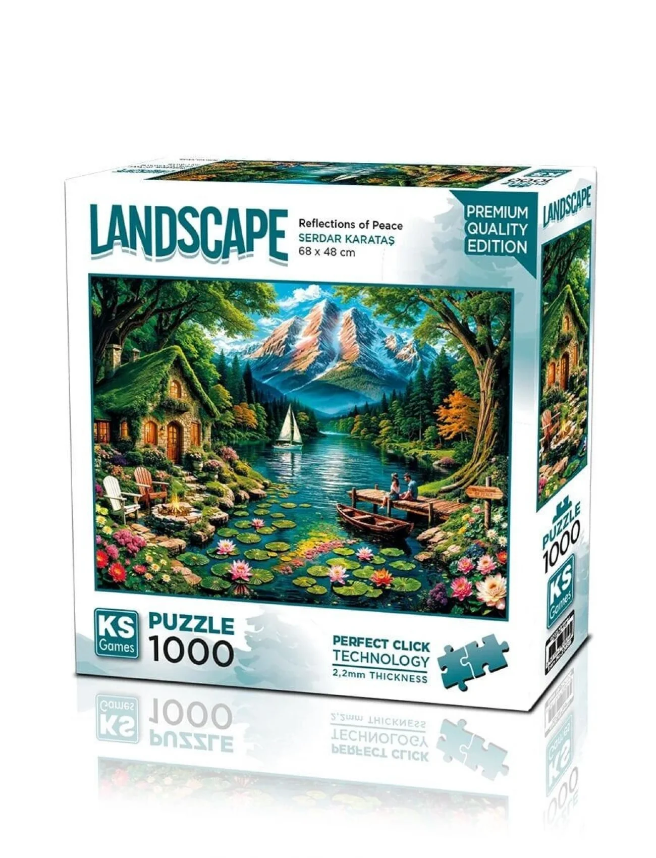 20856 PUZZLE 1000 Reflections of Peace