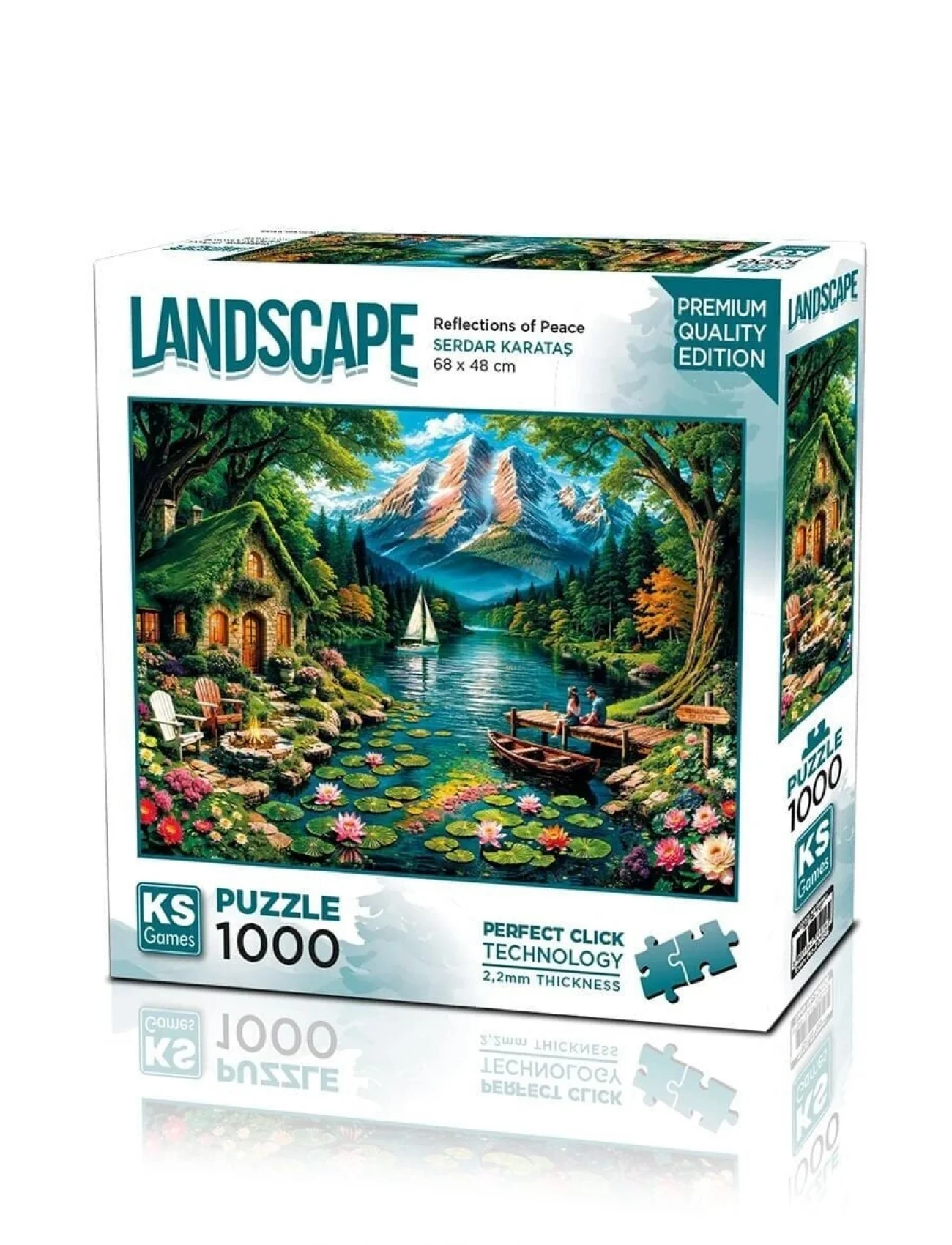 20856 PUZZLE 1000 Reflections of Peace