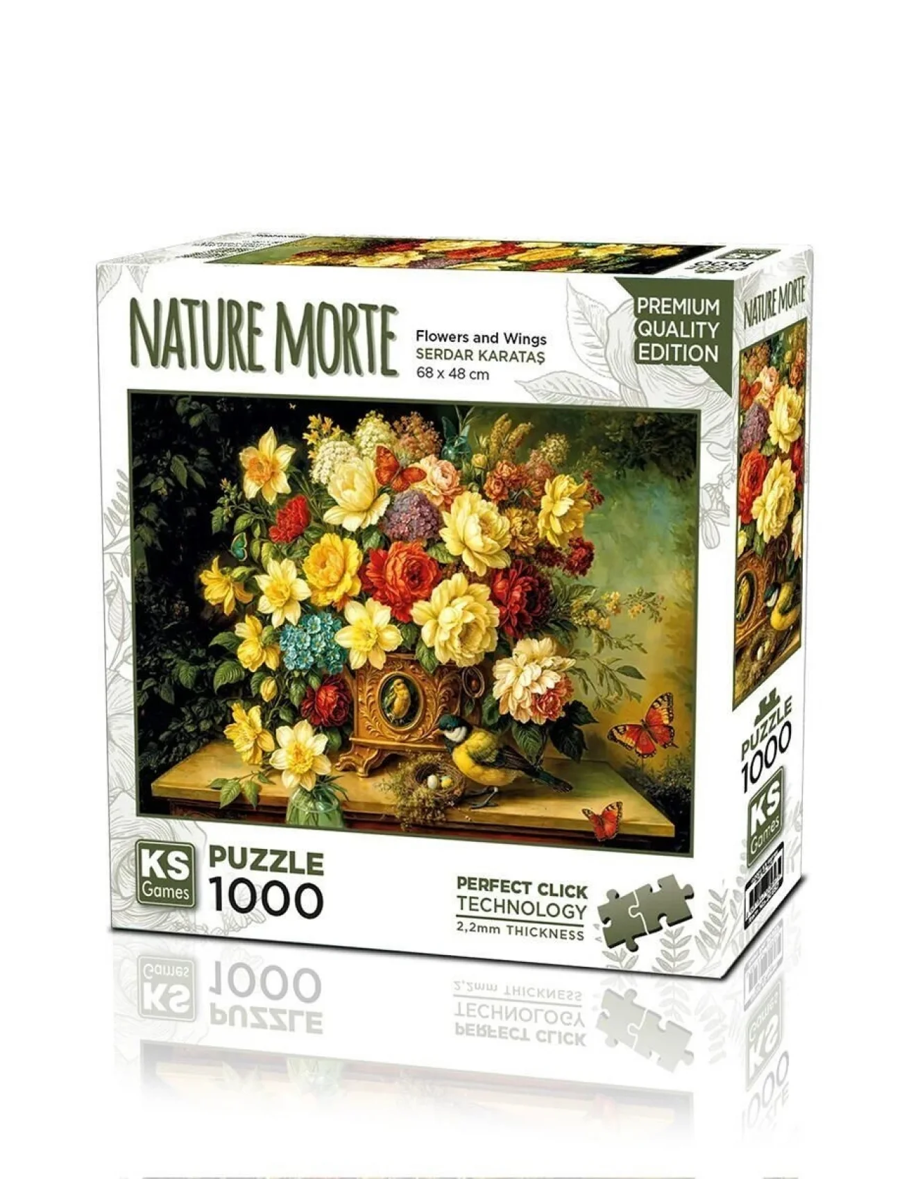 20857 PUZZLE 1000 Flowers and Wings