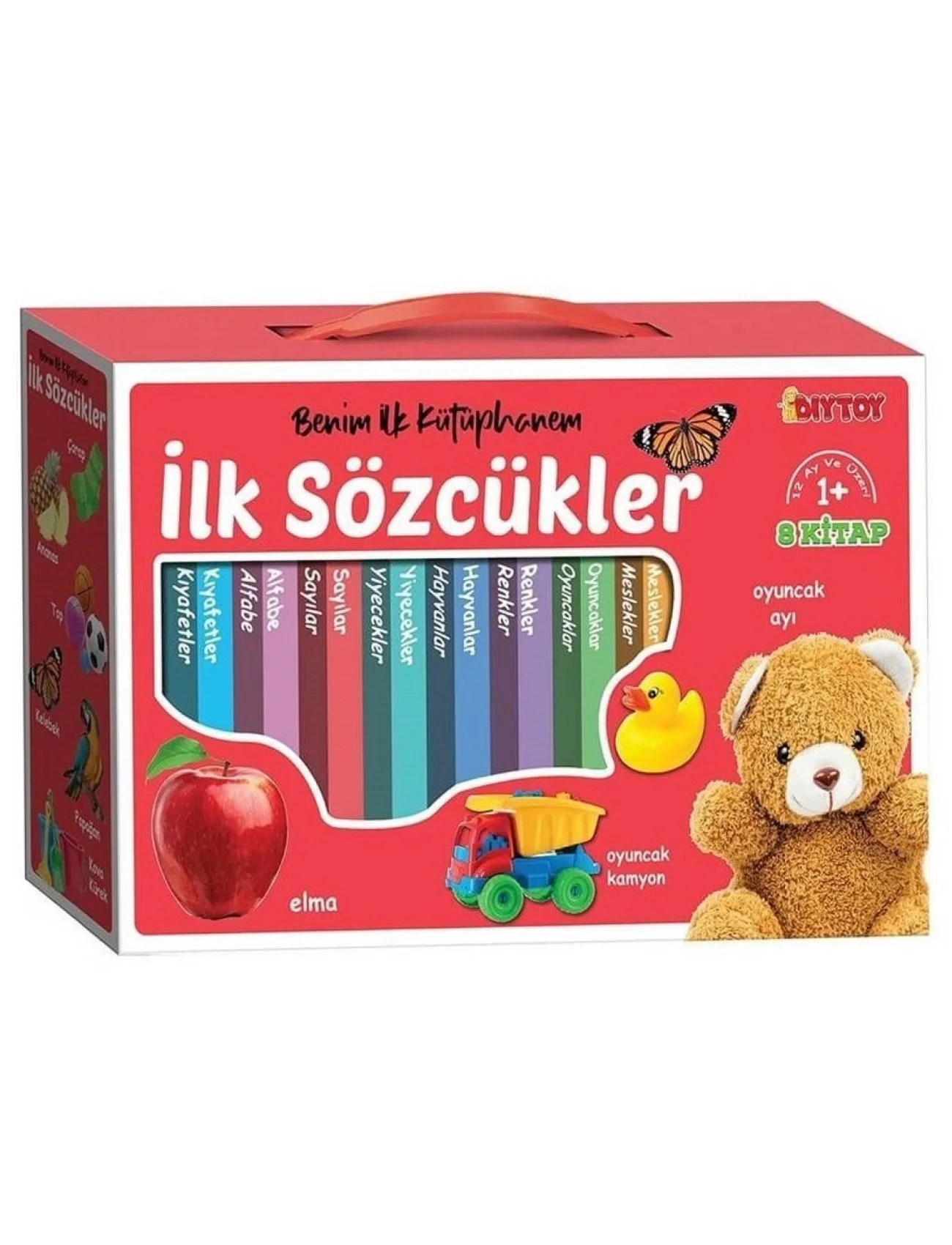 2090 Dıytoy, İlk Kütüphanem-İlk Sözcükler 8Li Mini Kitap Seti
