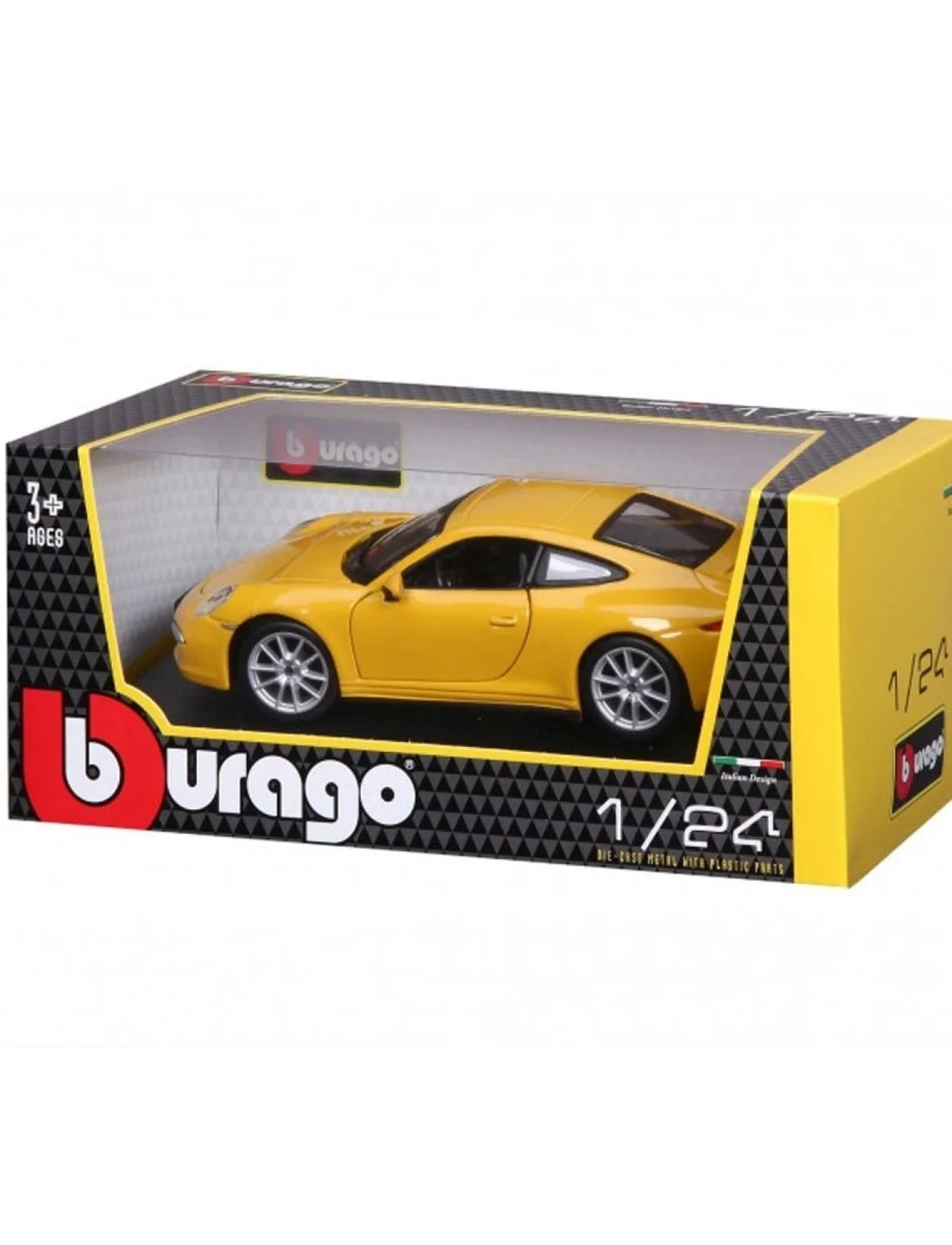 21065 Burago 1:24 Porsche 911 Carrera S Model Araba