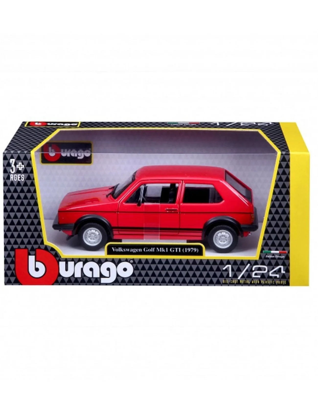 21089 1:24 Burago Volswagen Golf Mk1 Gtı