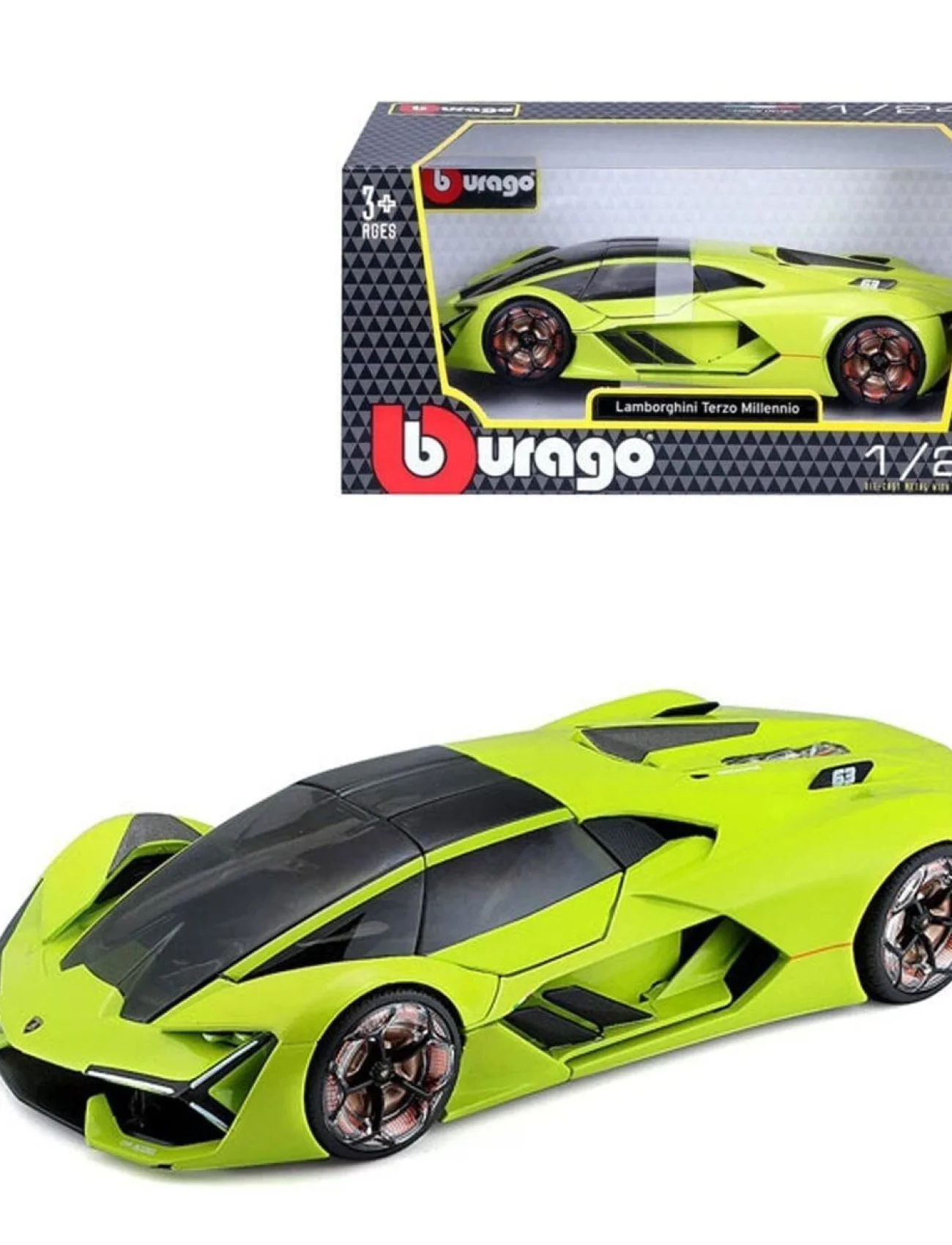 21094 Burago 1:24 Lamborghini Terzo Millennio Model Araba