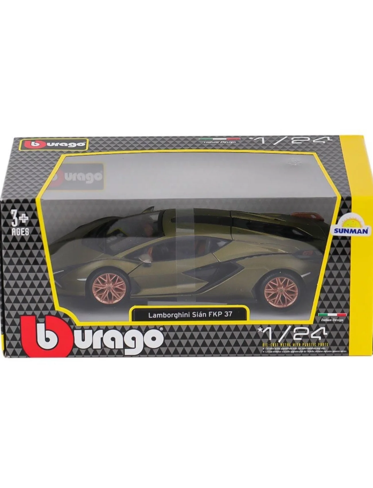 21099 Burago Lamborghini SIAN FKP 37 1:24 -Sunman