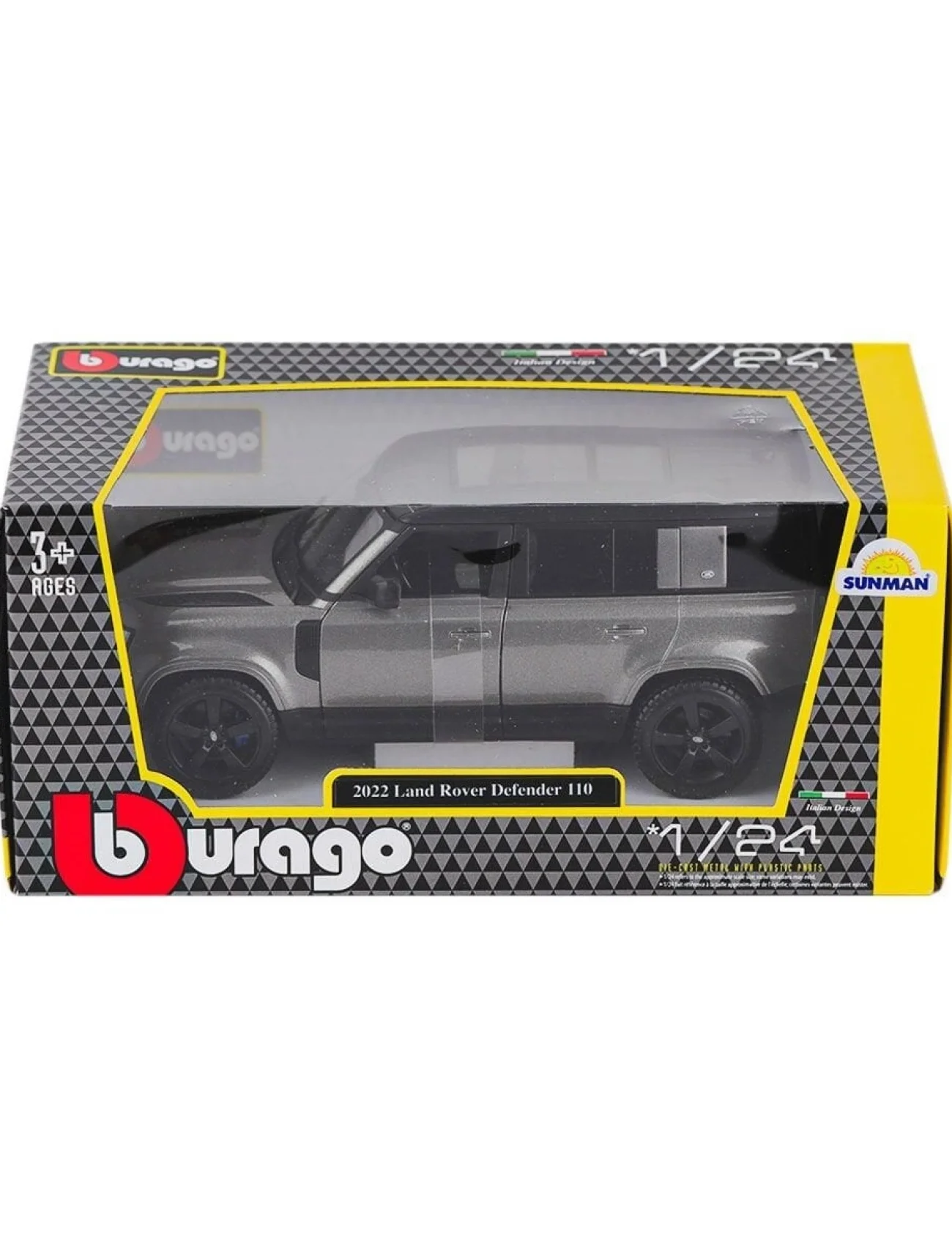 21101  Burago Land Rover Defender 2022 1:24  -Sunman