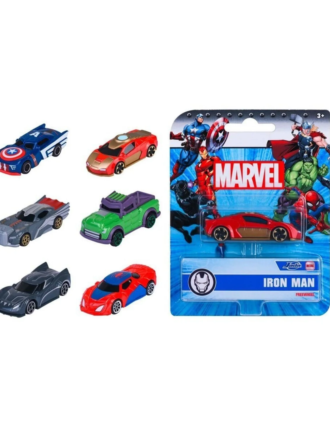 213221000 Marvel Single Pack Vehicles  6-asst