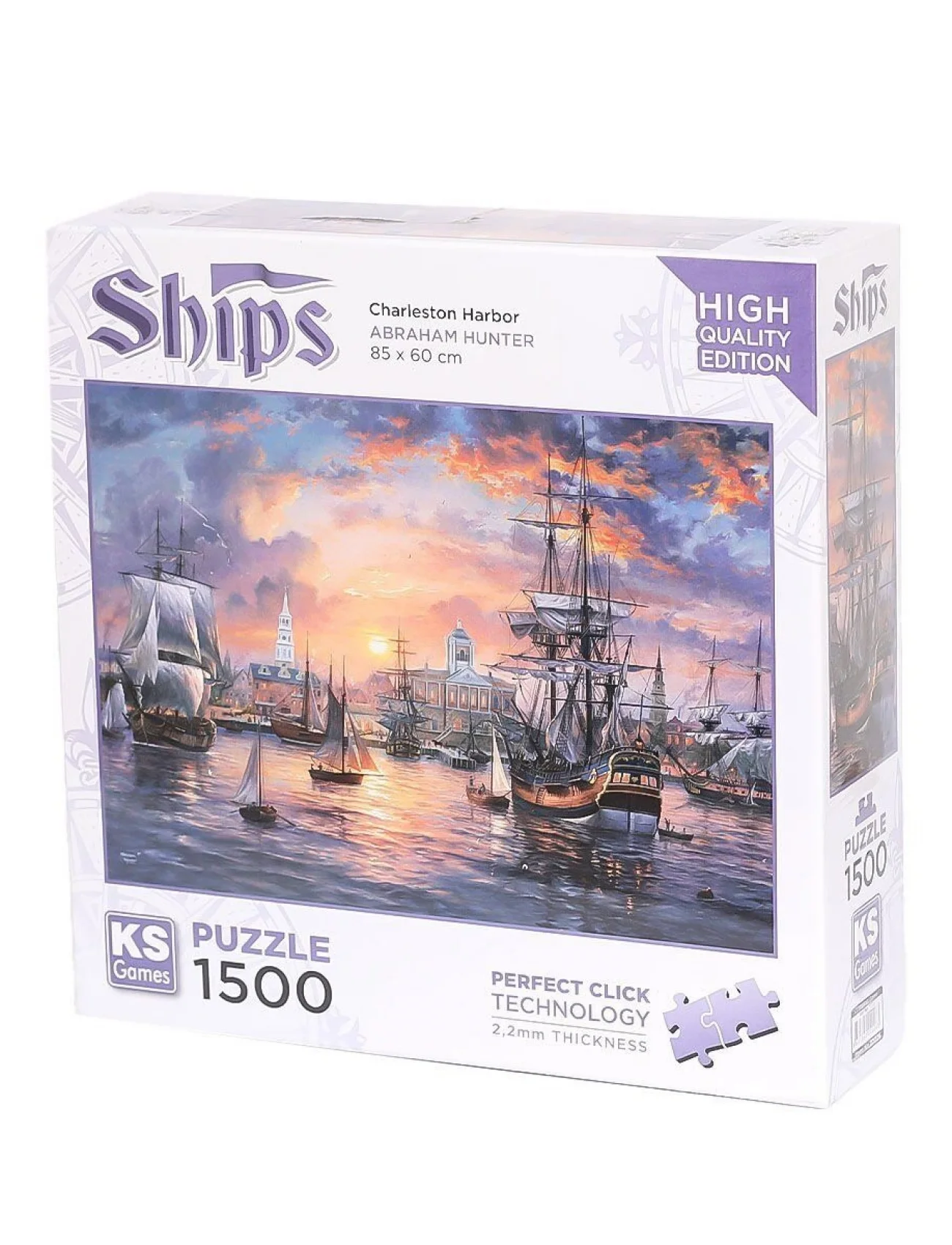 22026 Charleston Harbor 1500 Parça -Ks Puzzle