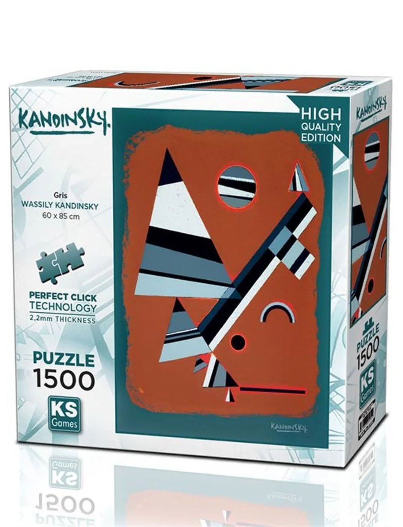 22032 Gris 1500 Parça Puzzle -KS Puzzle