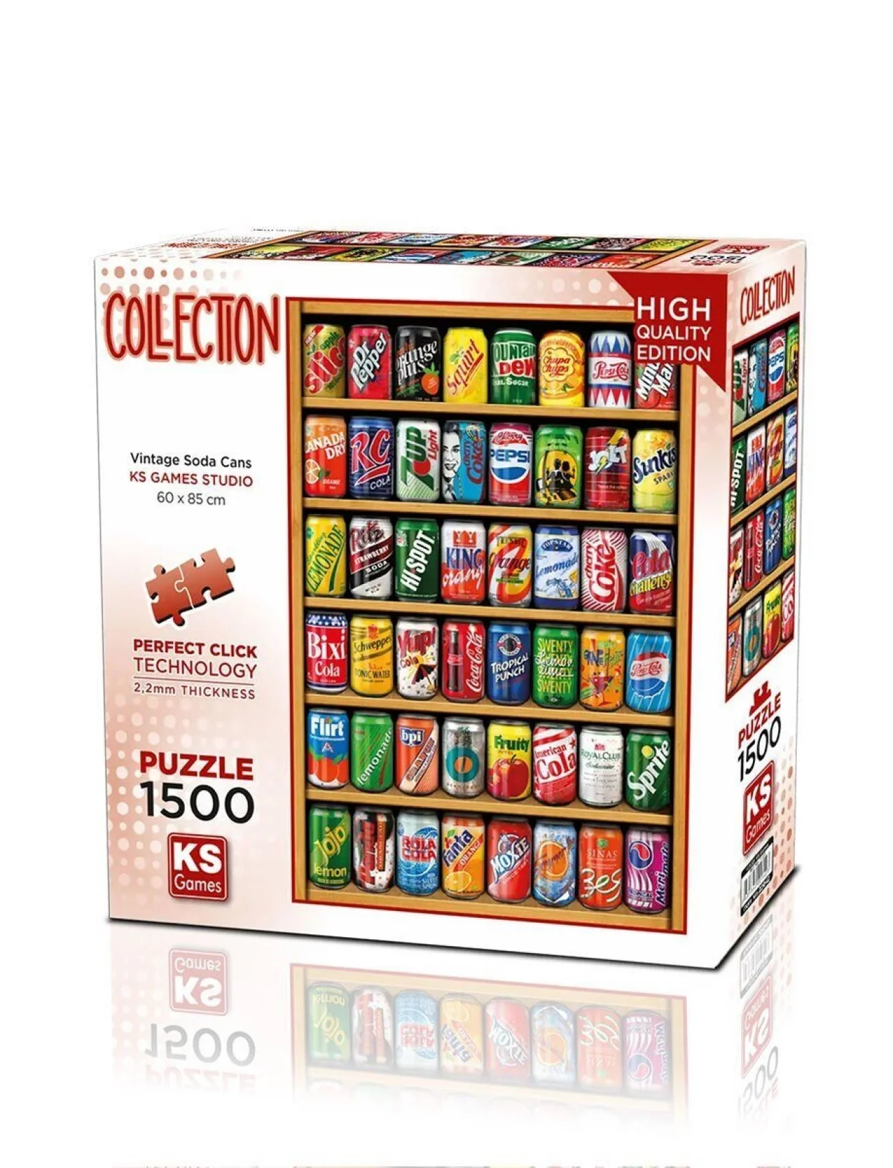 22042 PUZZLE 1500 VİNTAGE SODA CANS