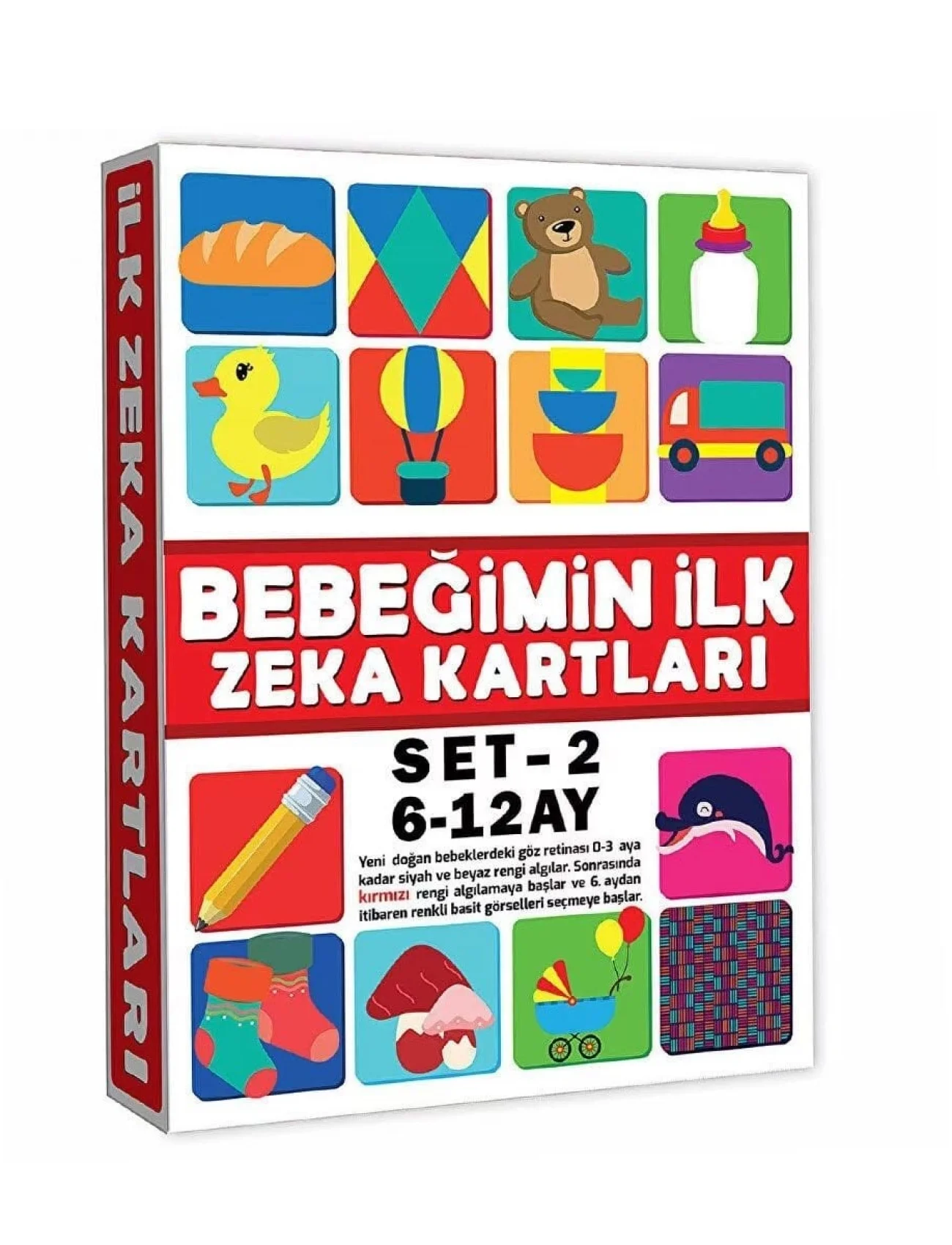 2205 EĞİTİCİ KARTLAR 6-12 AY ZEKA KARTLARI