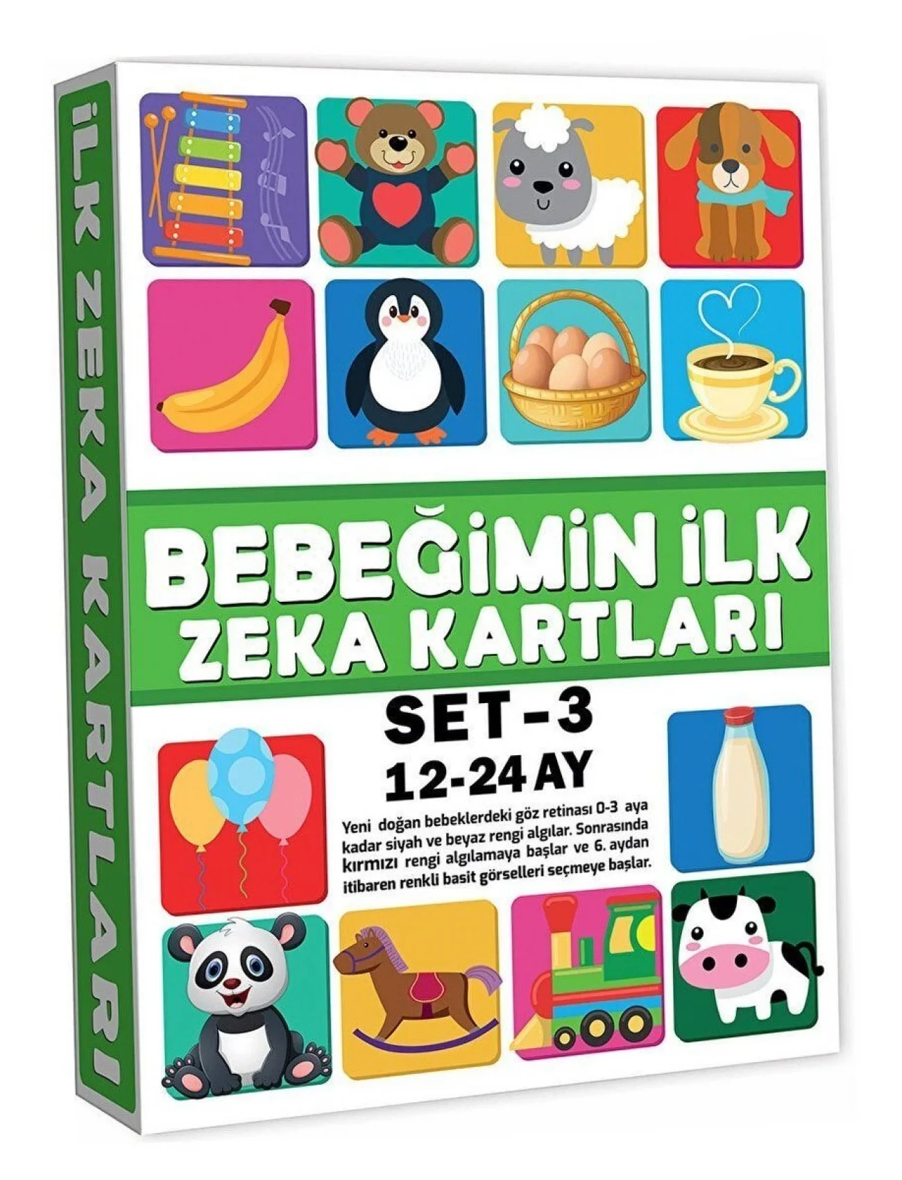 2212 EĞİTİCİ KARTLAR 12-24 AY ZEKA KARTLARI