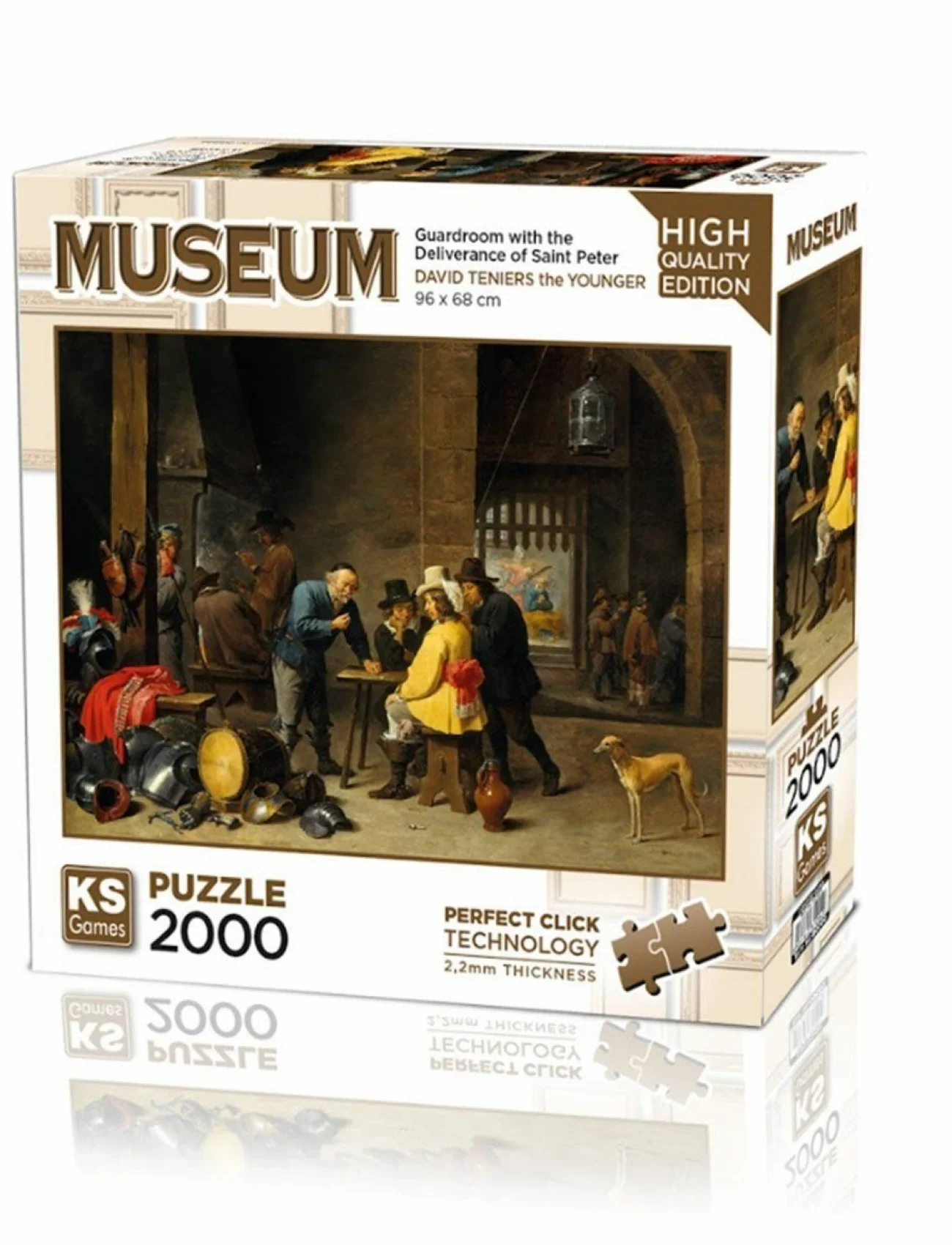 22518 Guardroom With The Deliverance Of Saint Peter 2000 Parça Puzzle