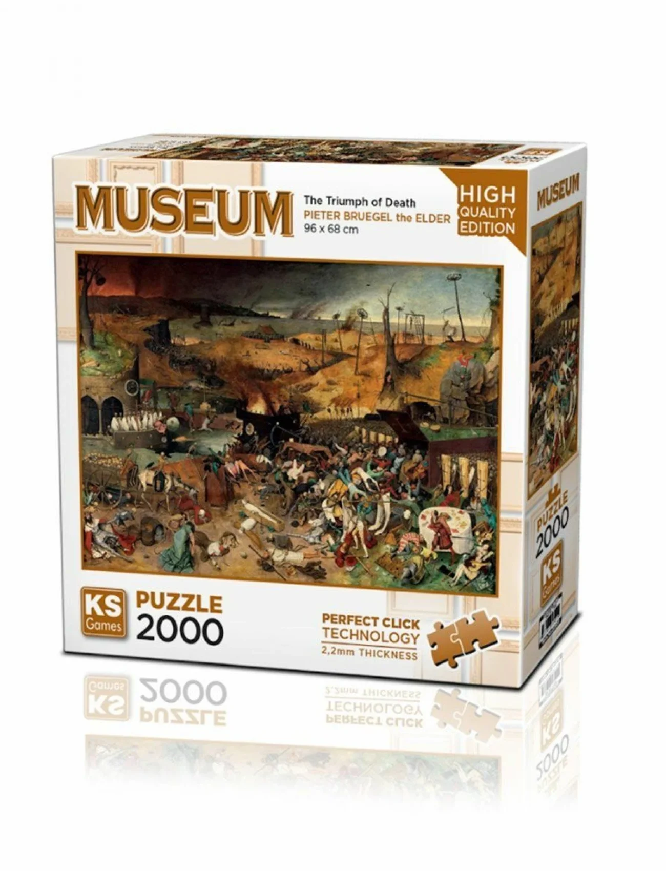 22524 The Triumph Of Death 2000 Parça Puzzle -KS Puzzle