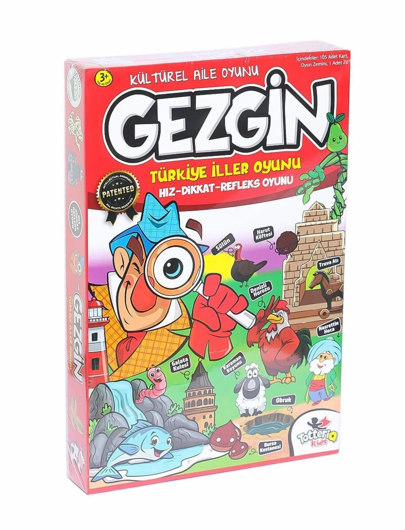 2290 Gezgin Türkiye İller Oyunu -Tottreiq
