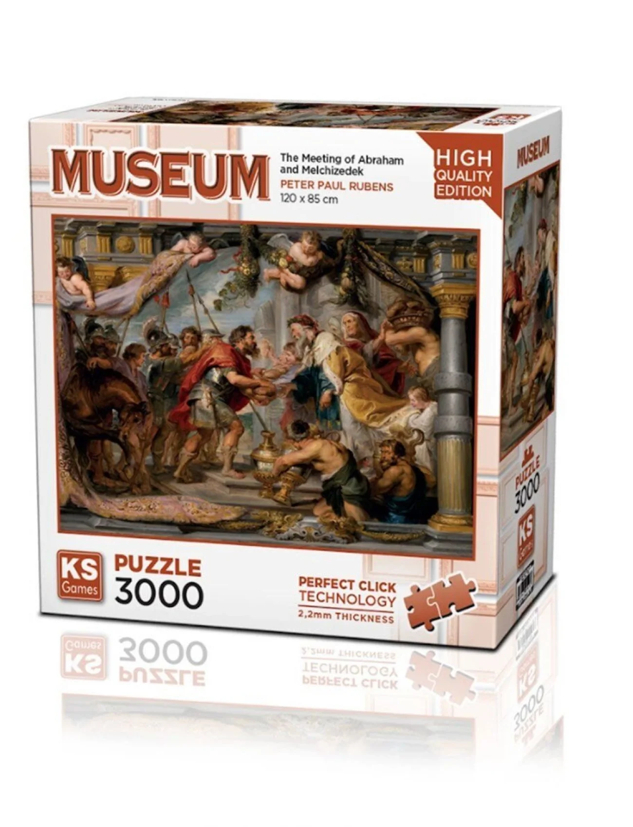 23018 The Meeting Of Abraham And Melchizedek 3000 Parça -KS Puzzle