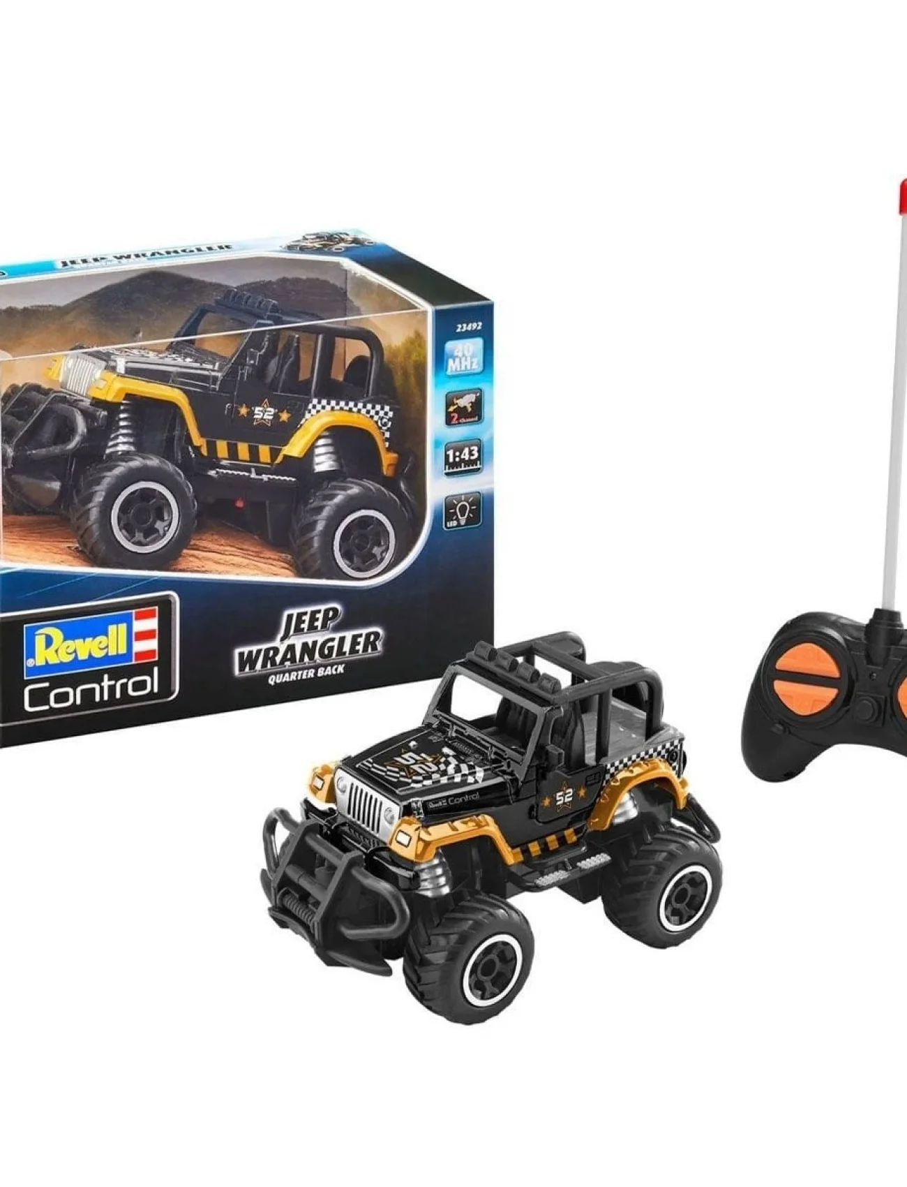 23492 Revell RC Jeep Wrangler Quarter Back