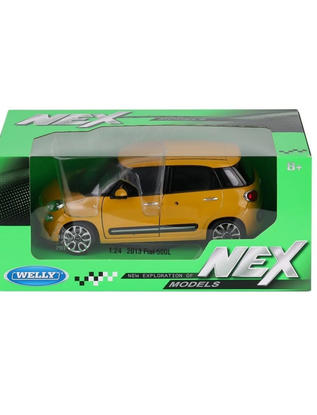 24038 Welly Fiat 500L 1:24 -Karsan Oyuncak