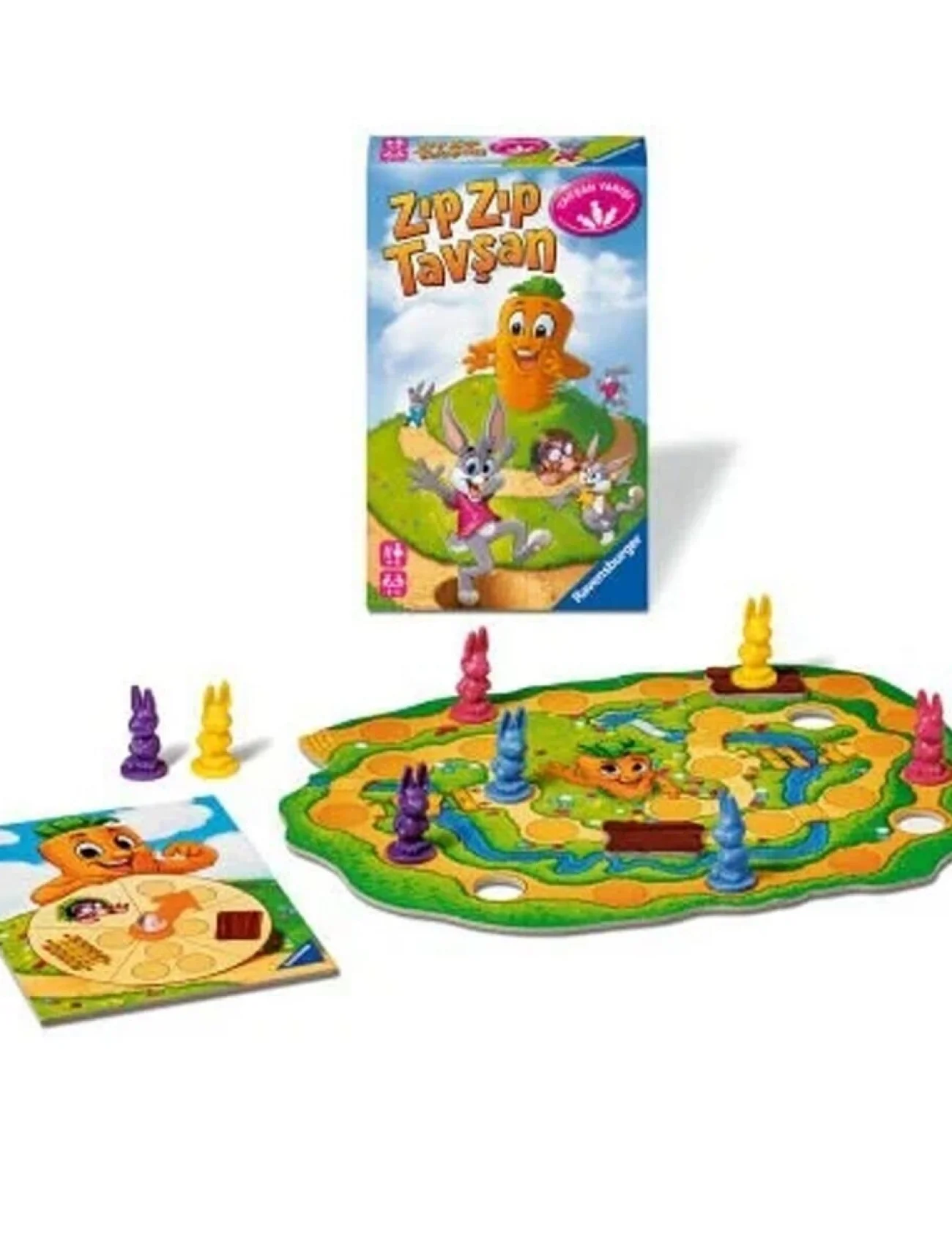 248810 Ravensburger - ZıpZıp Tavşan - Seyahat Boy Kutu Oyunu